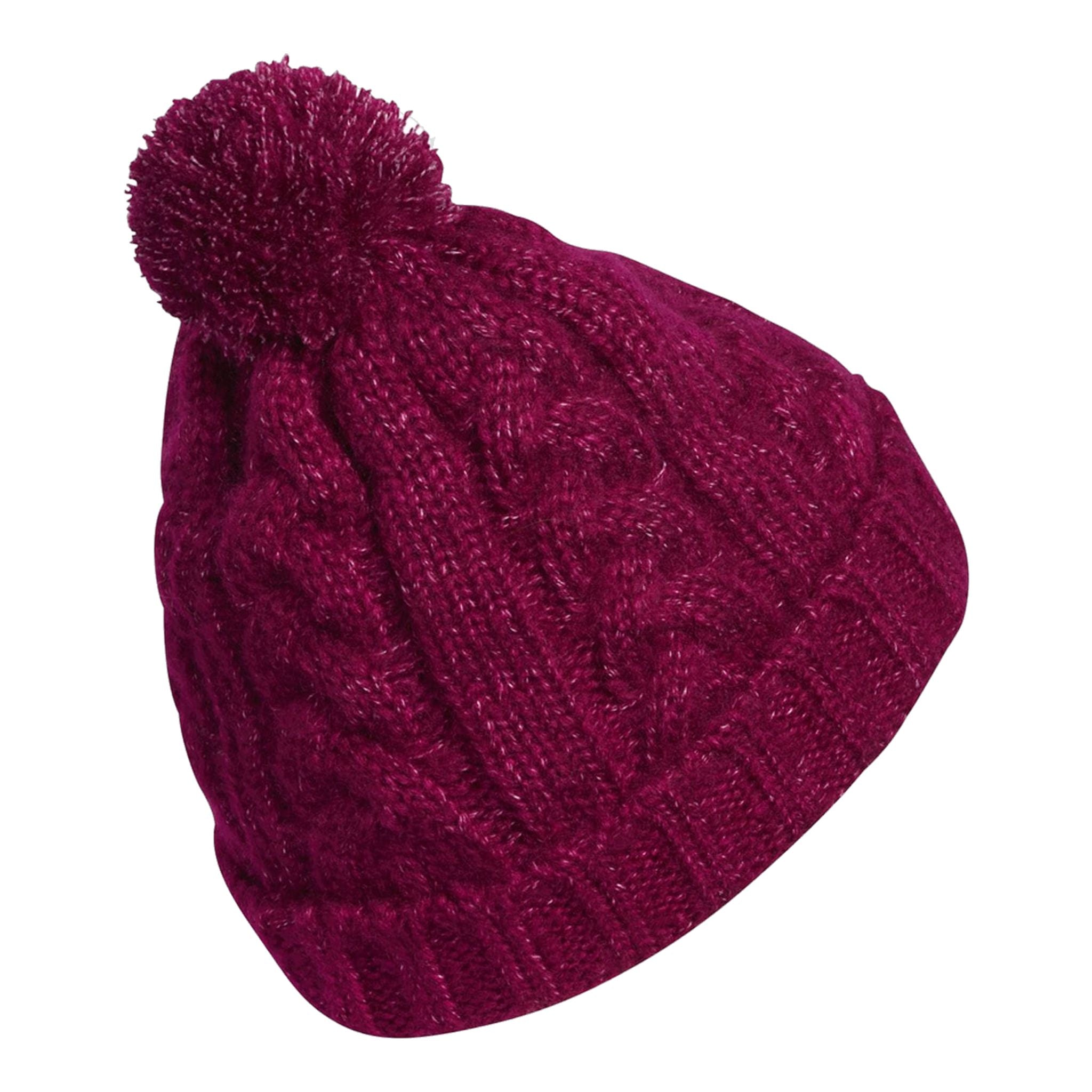 Adidas W Pom Beanie Power Berry Damen