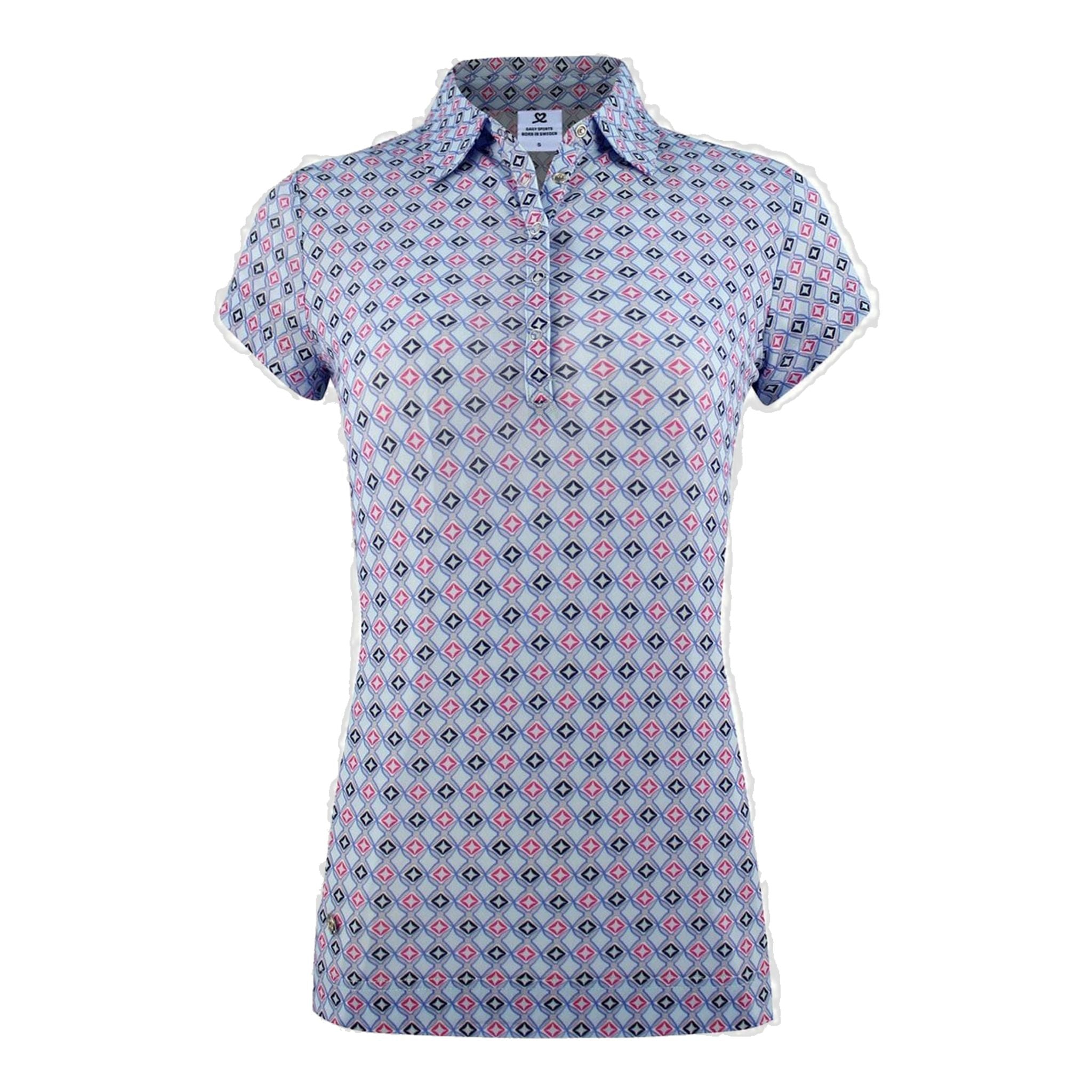 Daily Sports Polo SS W Sue Mesh Cap Breeze Damen