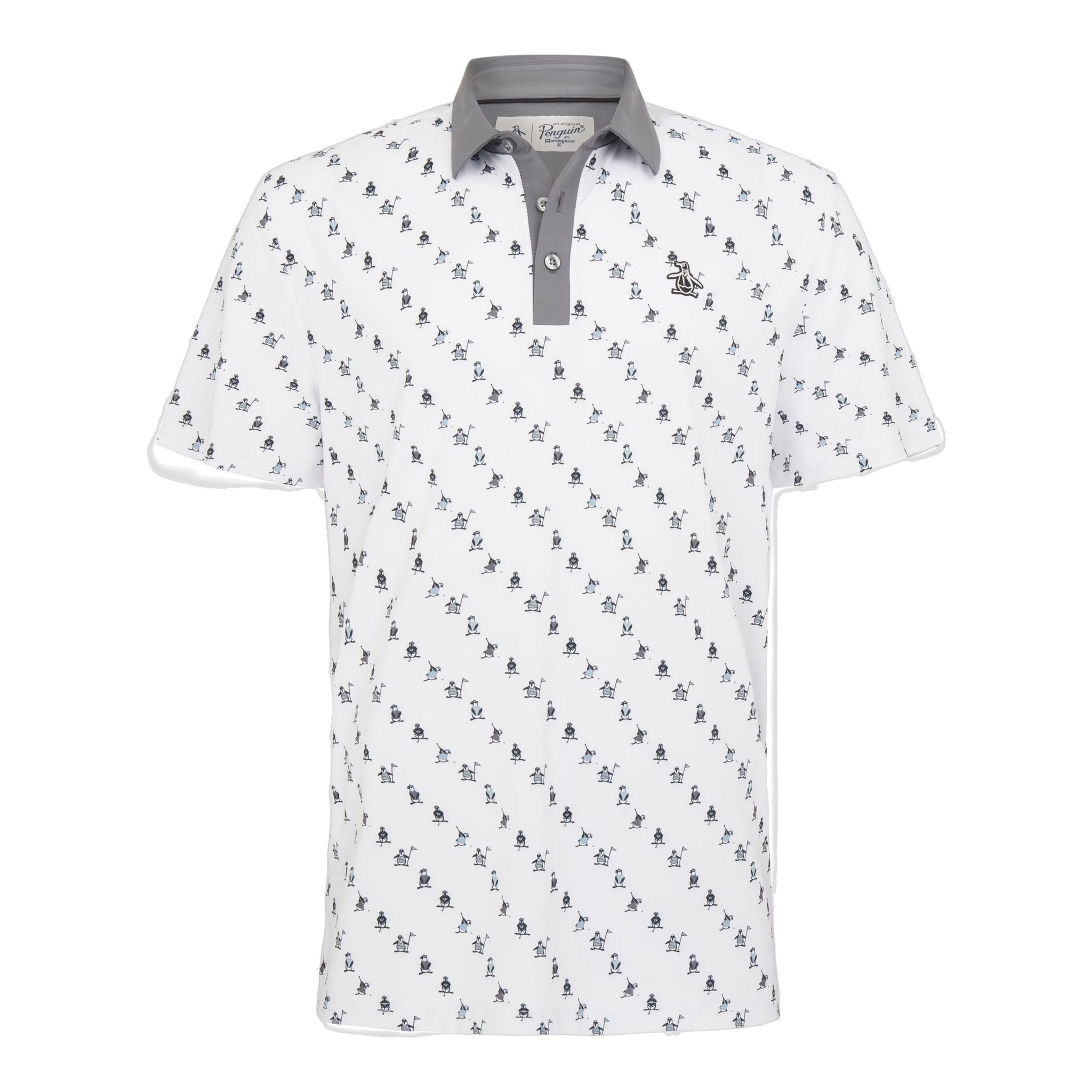 Original Penguin Swinging Pete Novelty Golf Polo Herren