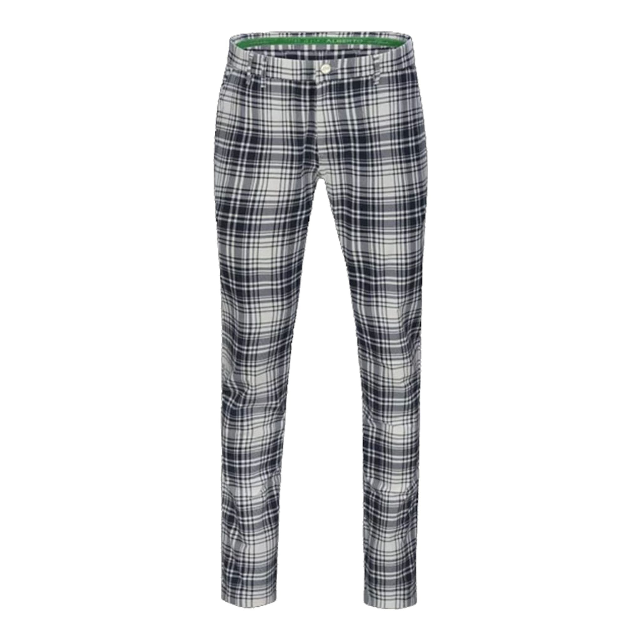 Alberto Ian Check Golfhose Herren