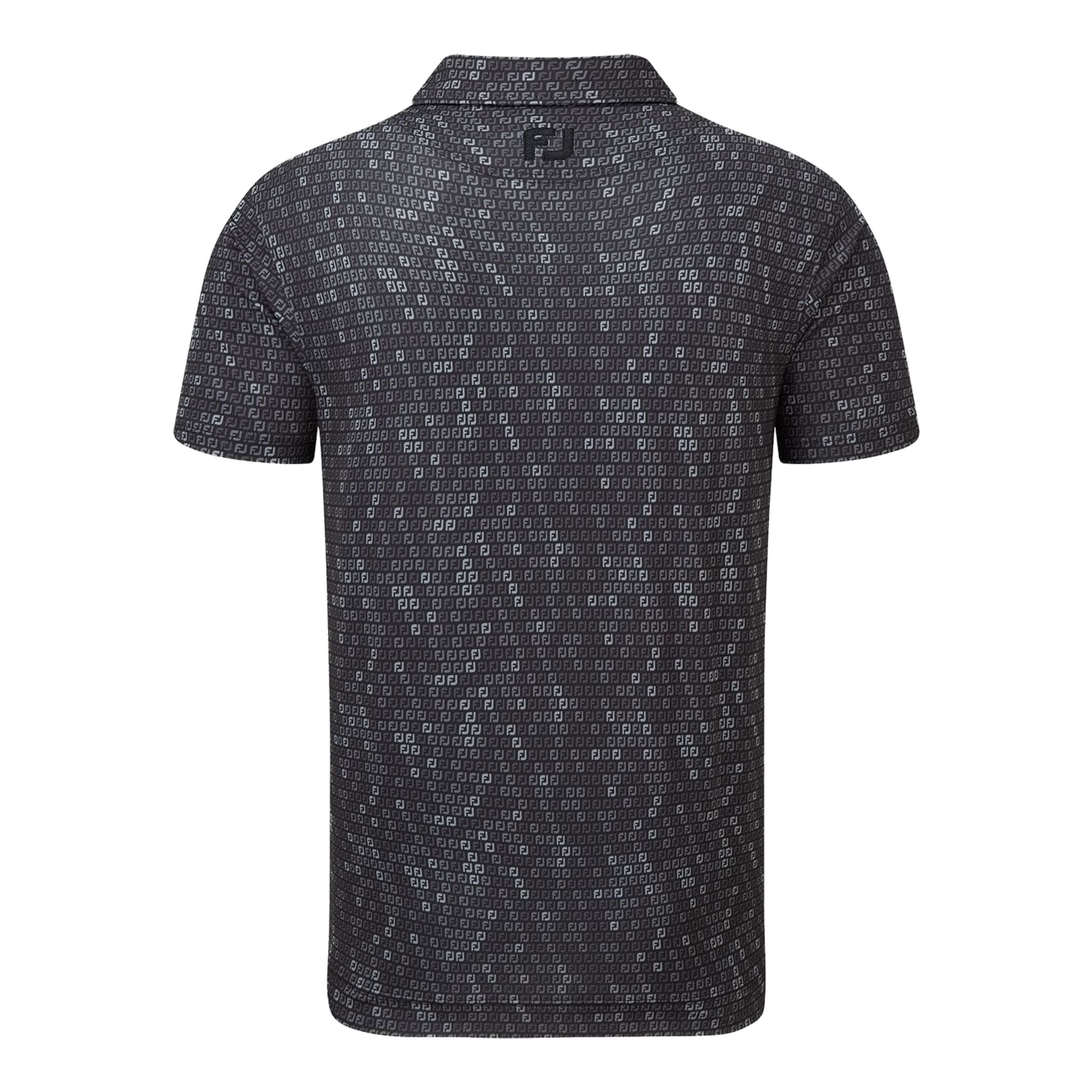 Footjoy Digital Camo Print Lisle Polo Herren