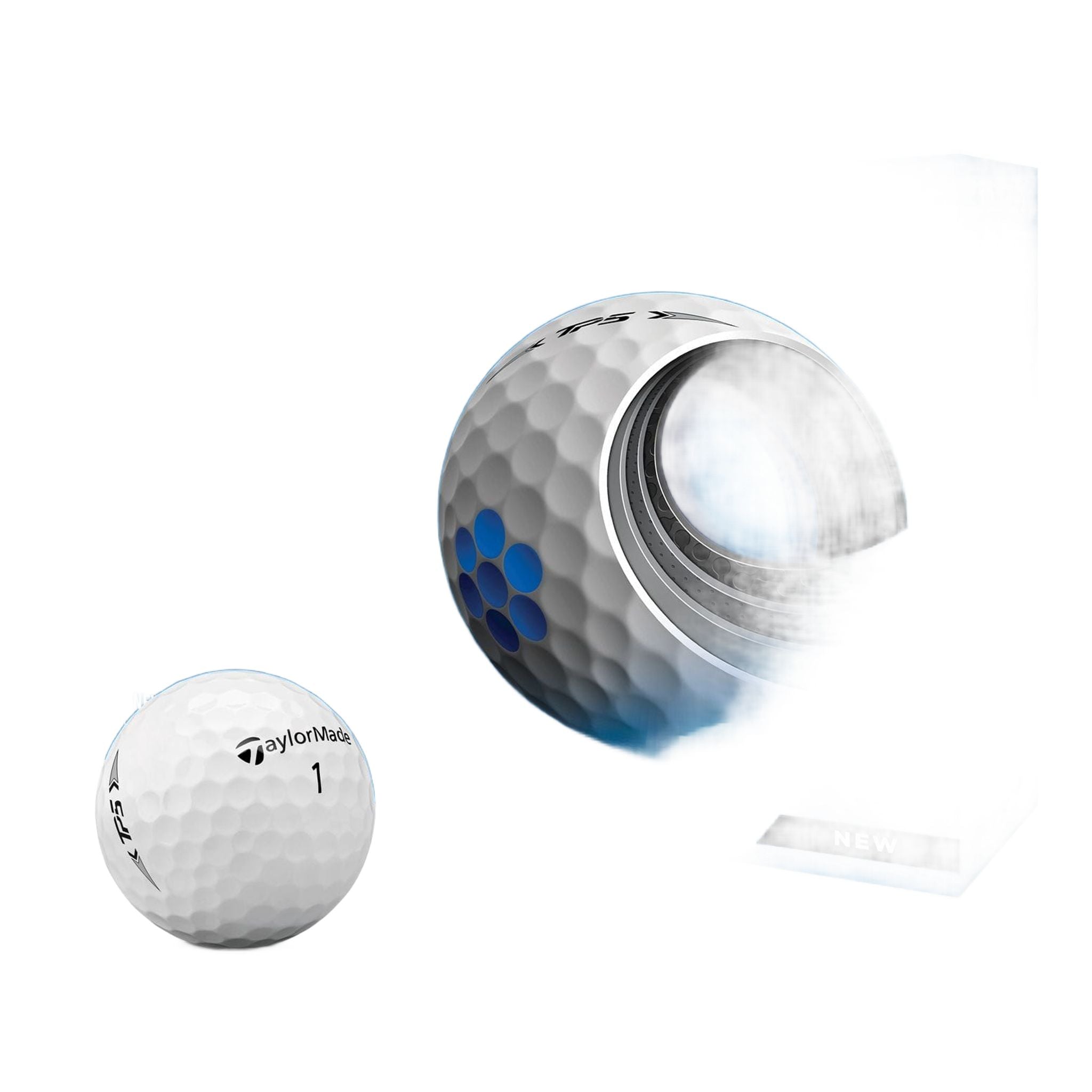 TaylorMade TP5 Golfbaelle