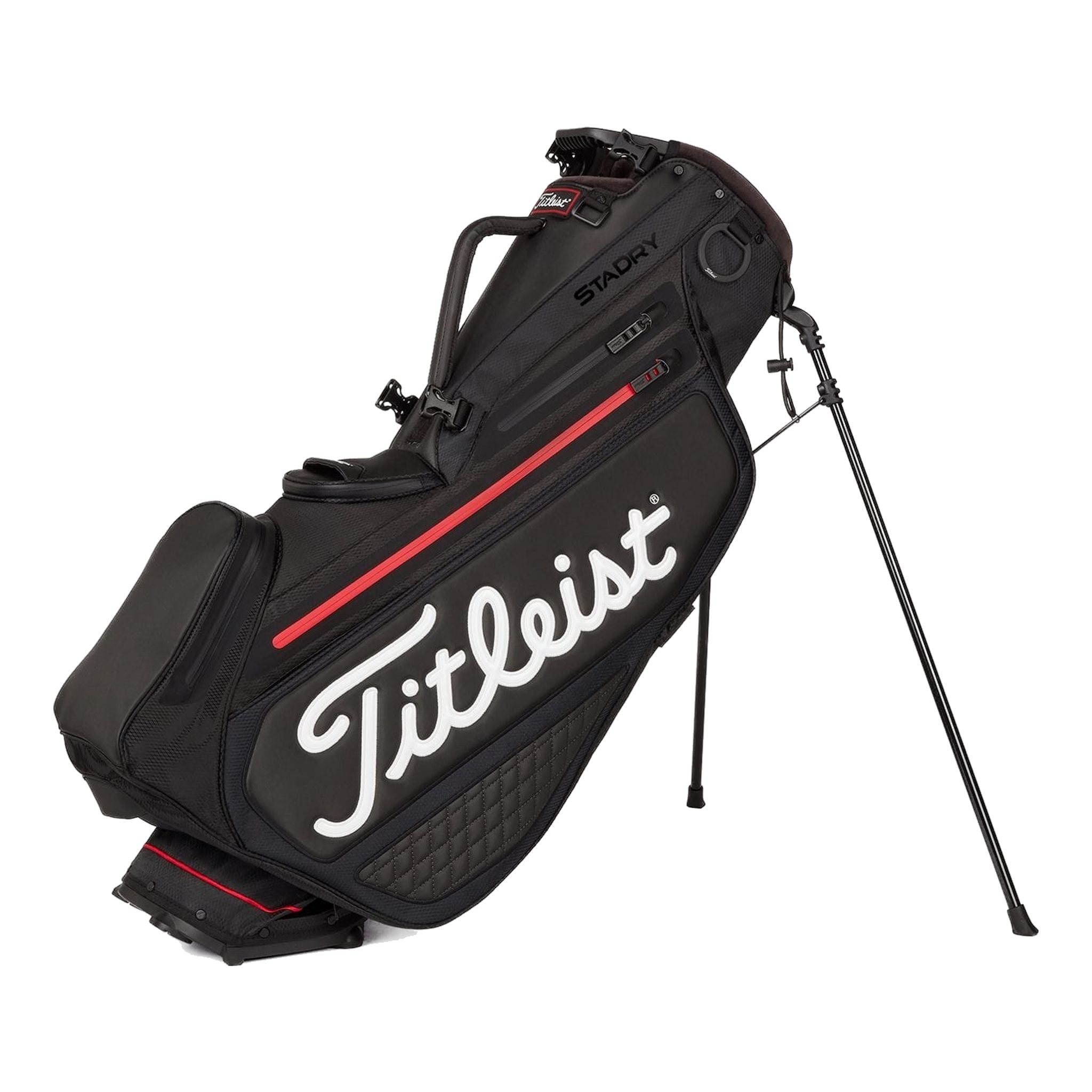 Titleist Premium StaDry Jet Black Tour Standbag