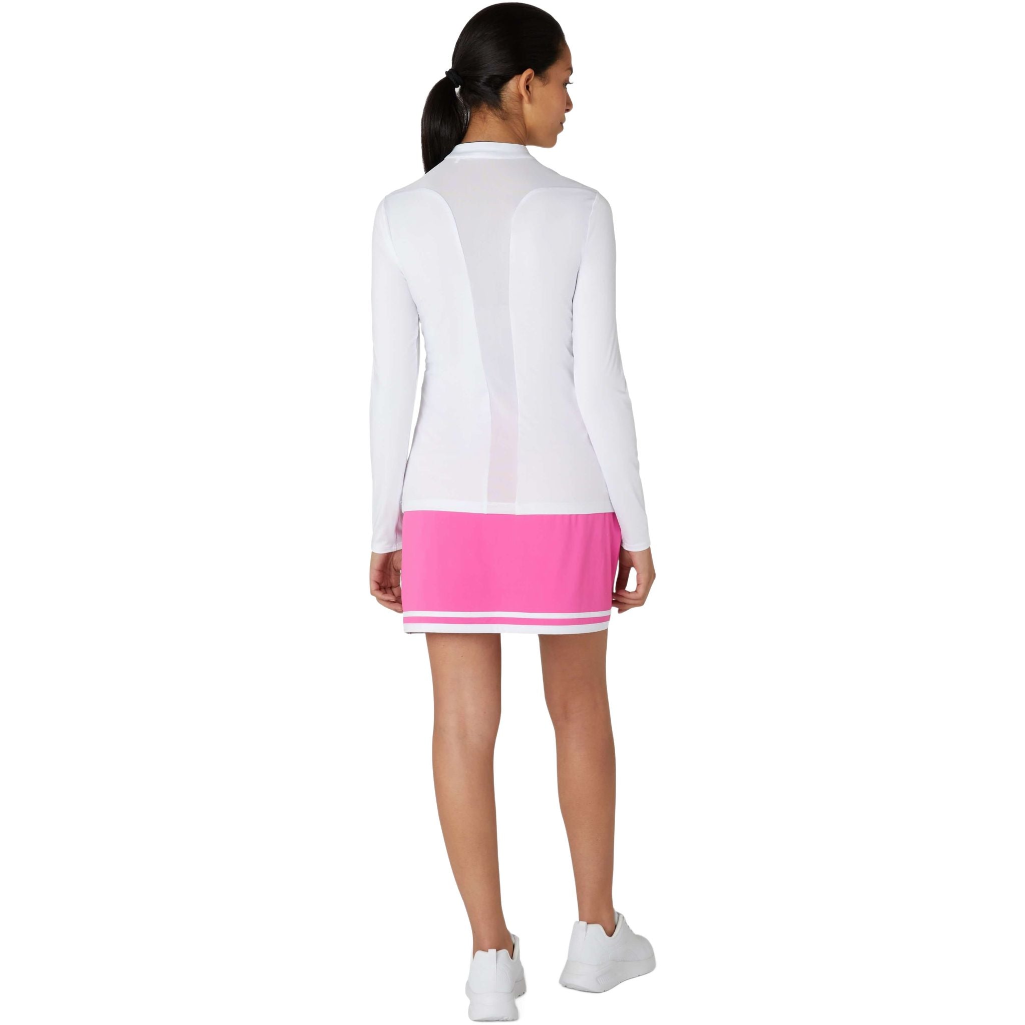 Original Penguin Longsleeve 1/4 Zip Layering Sweater Damen