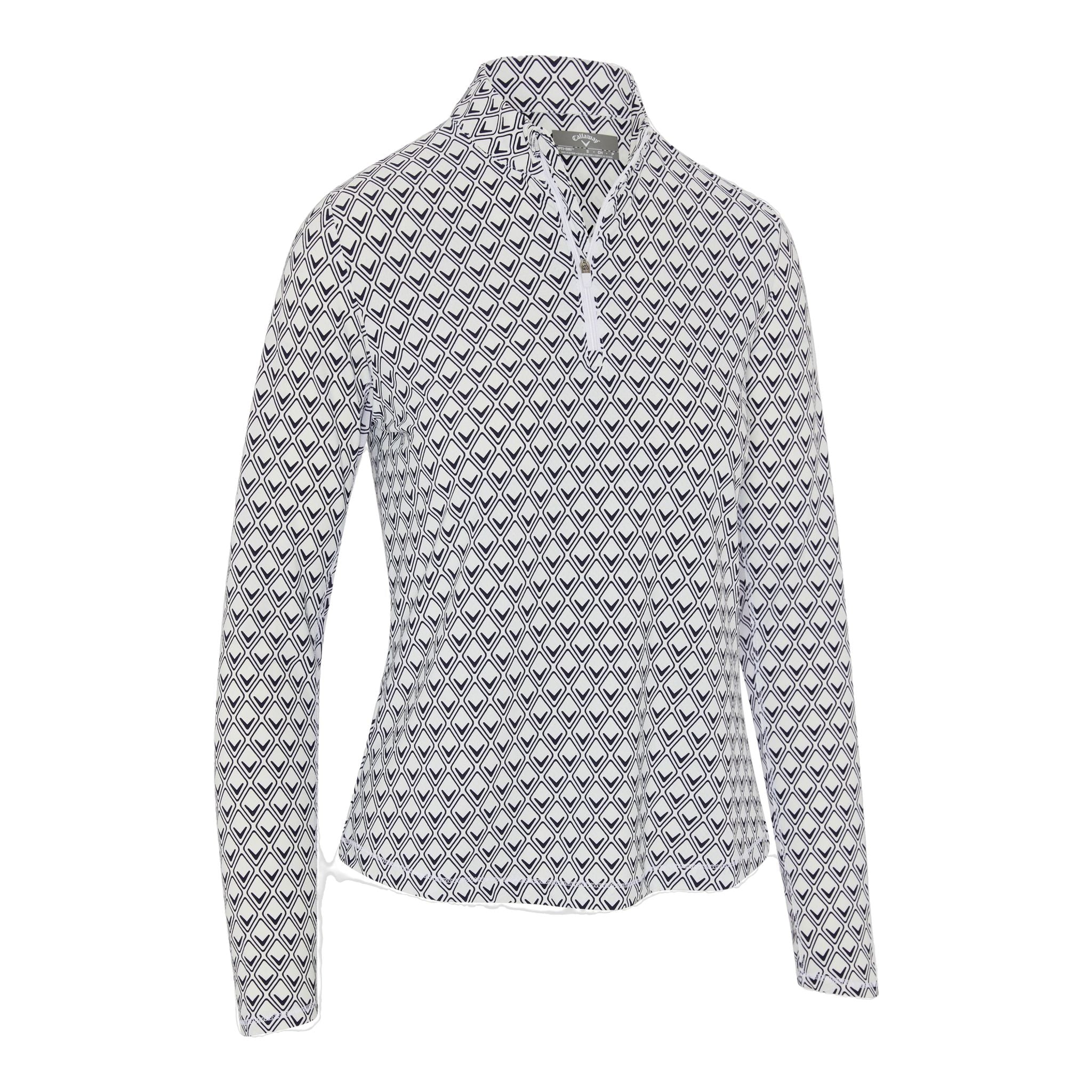 Callaway Essential Chev Geo Print Shirt Damen