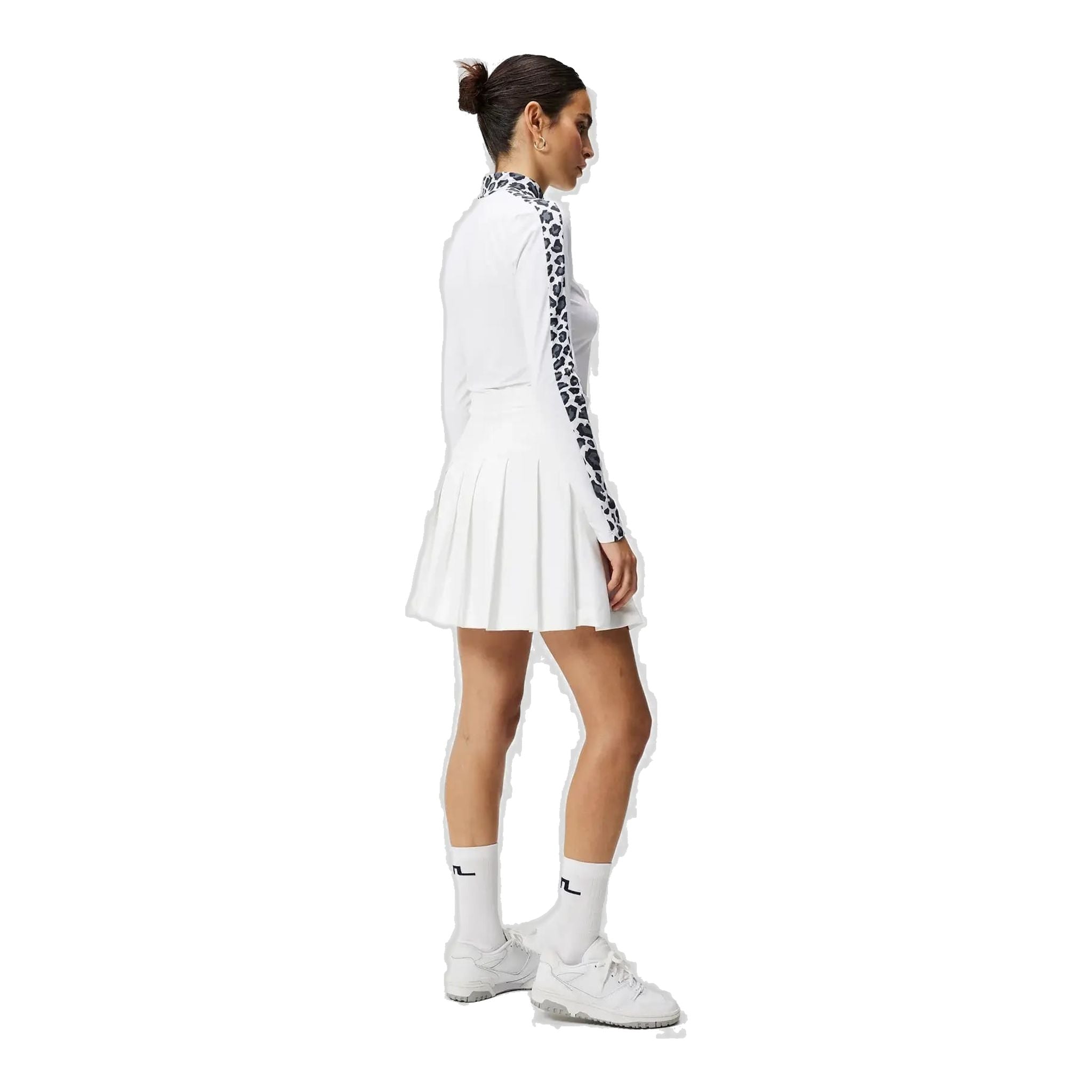 J. Lindeberg W Camille Compression Top Weiß Damen