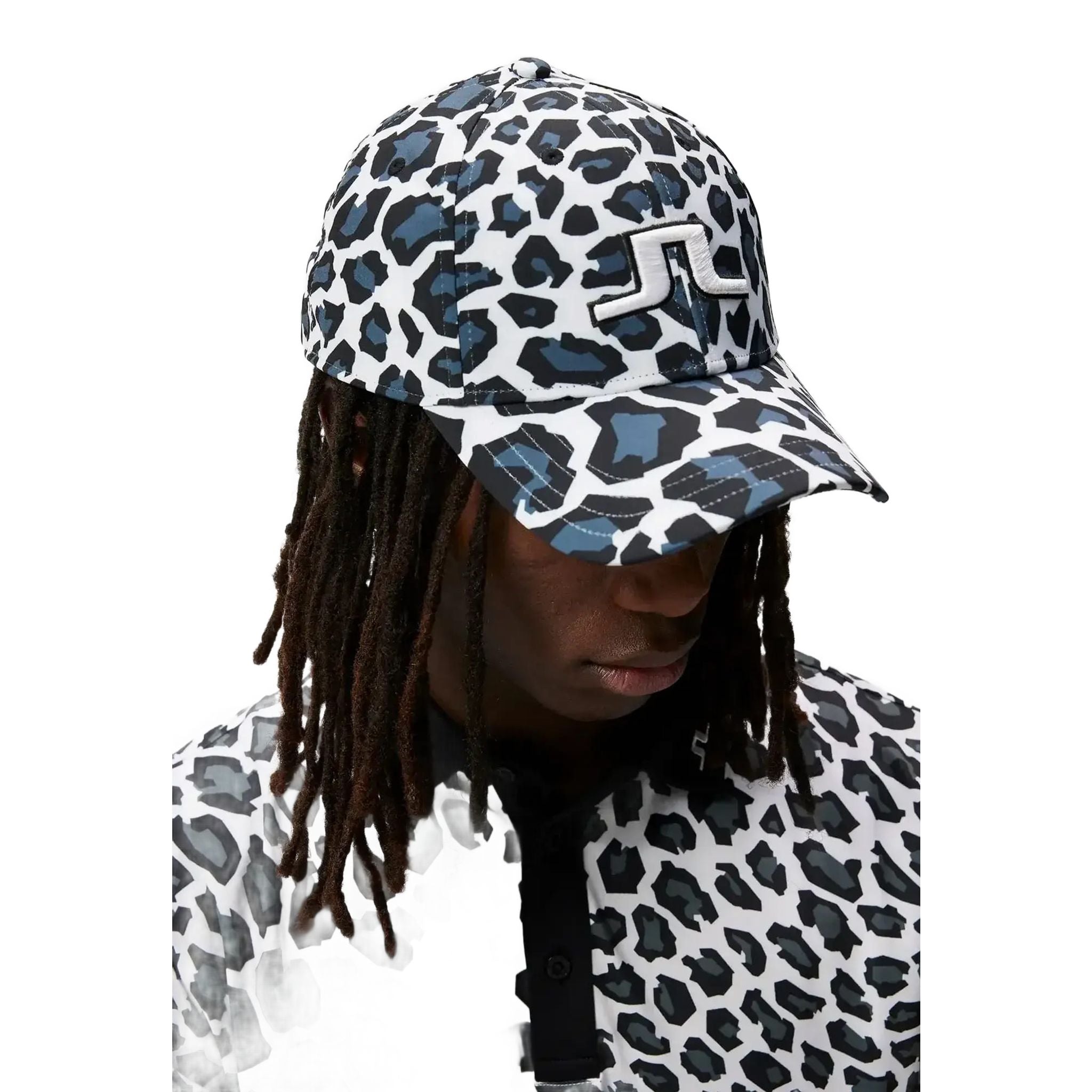 J. Lindeberg Leo-Print Cap Damen