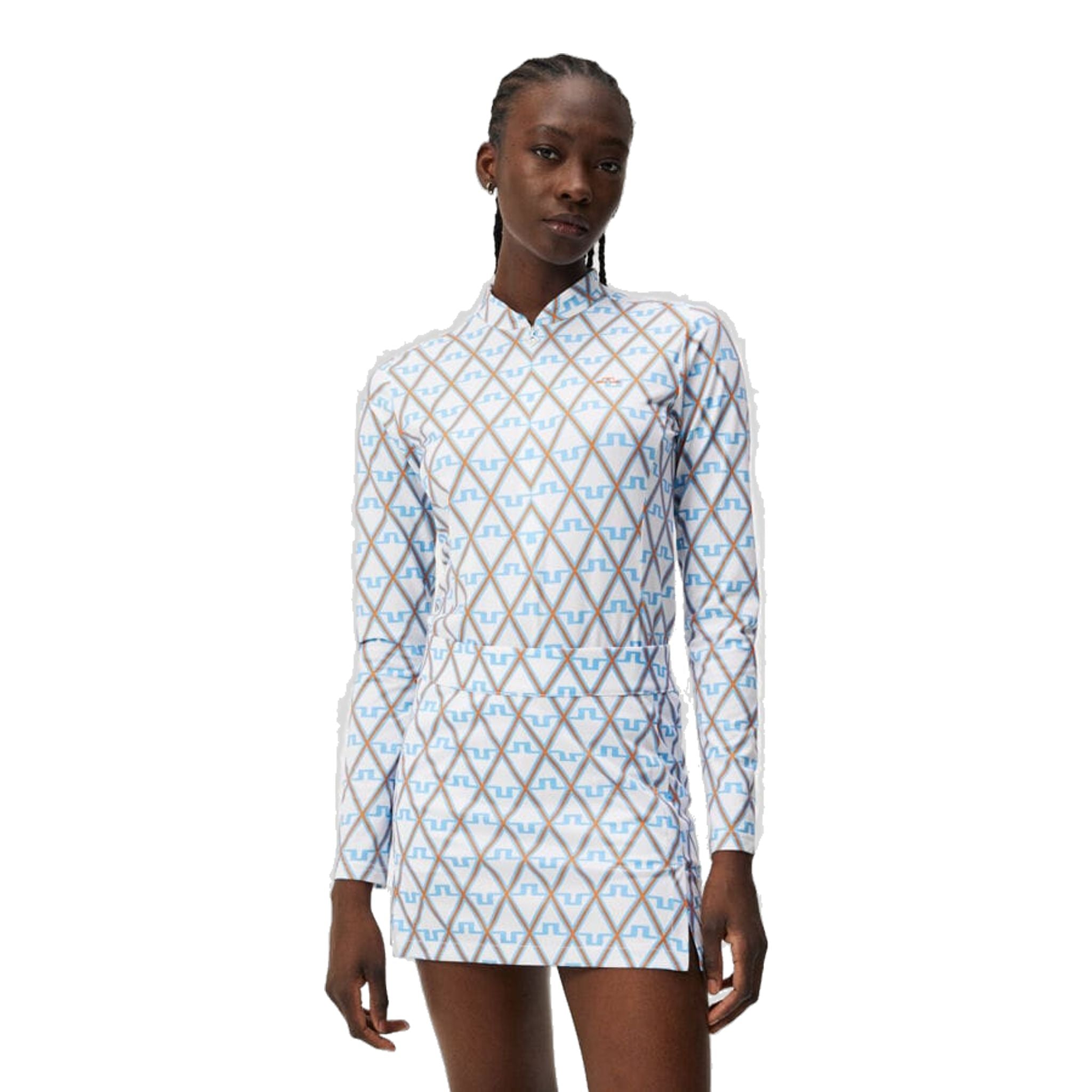 J. Lindeberg Marilyn Half Zip Midlayer Damen