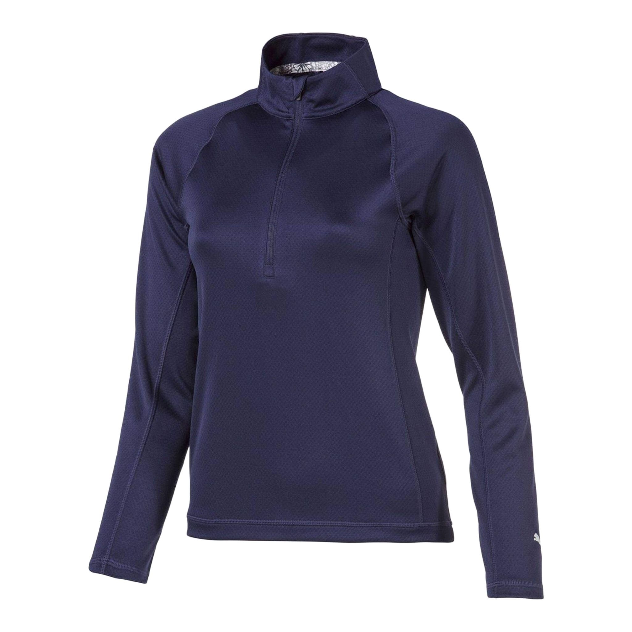 Puma Girls 1/4 Zip Sweater Damen