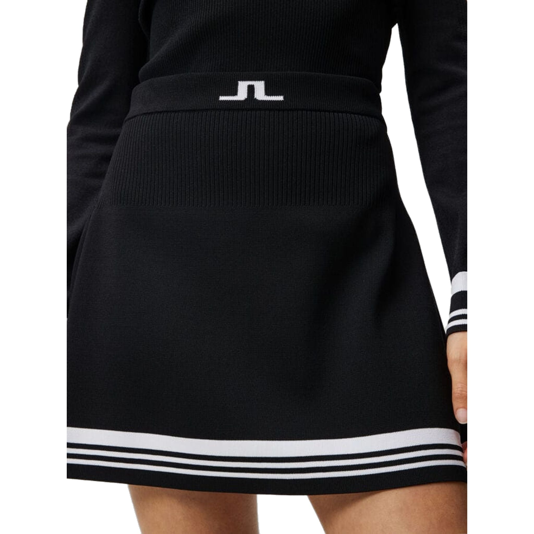 J. Lindeberg Frida Stripe Knitted Skort Damen