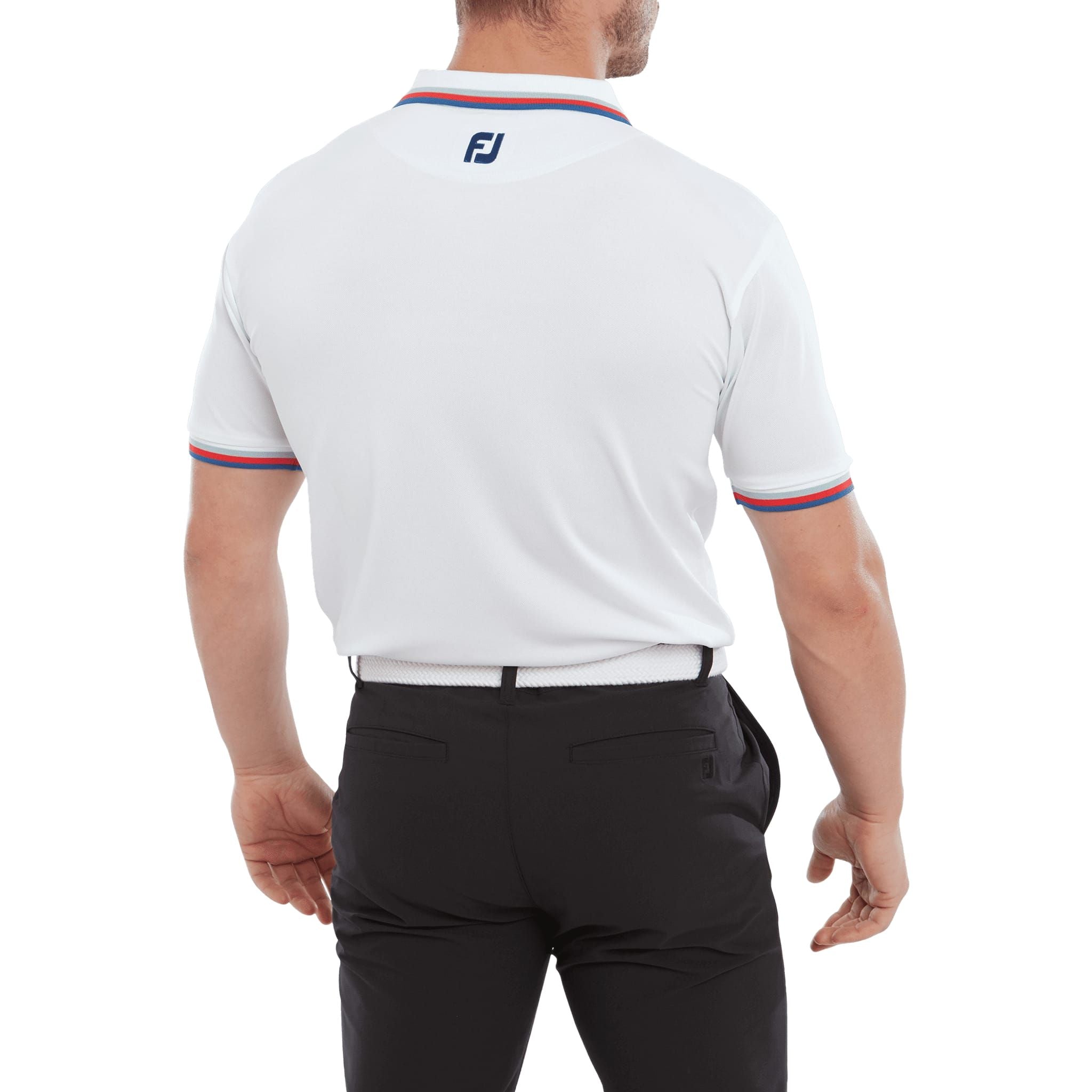 Footjoy Solid Trim Poloshirt Herren