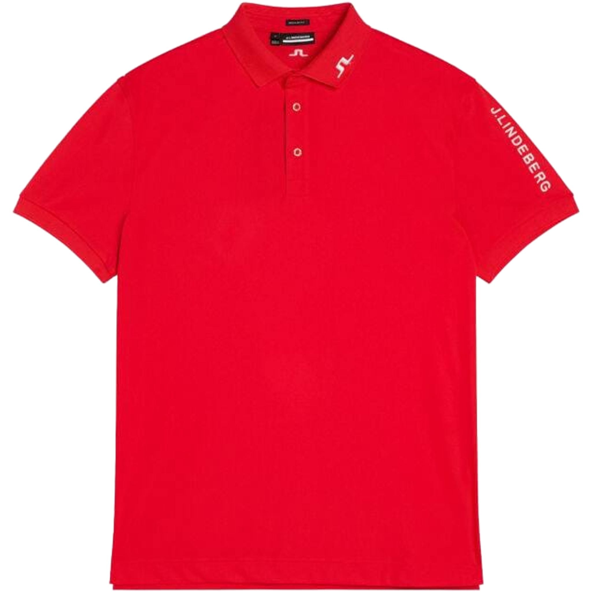 J. Lindeberg Tour Tech Reg Fit Poloshirt Herren