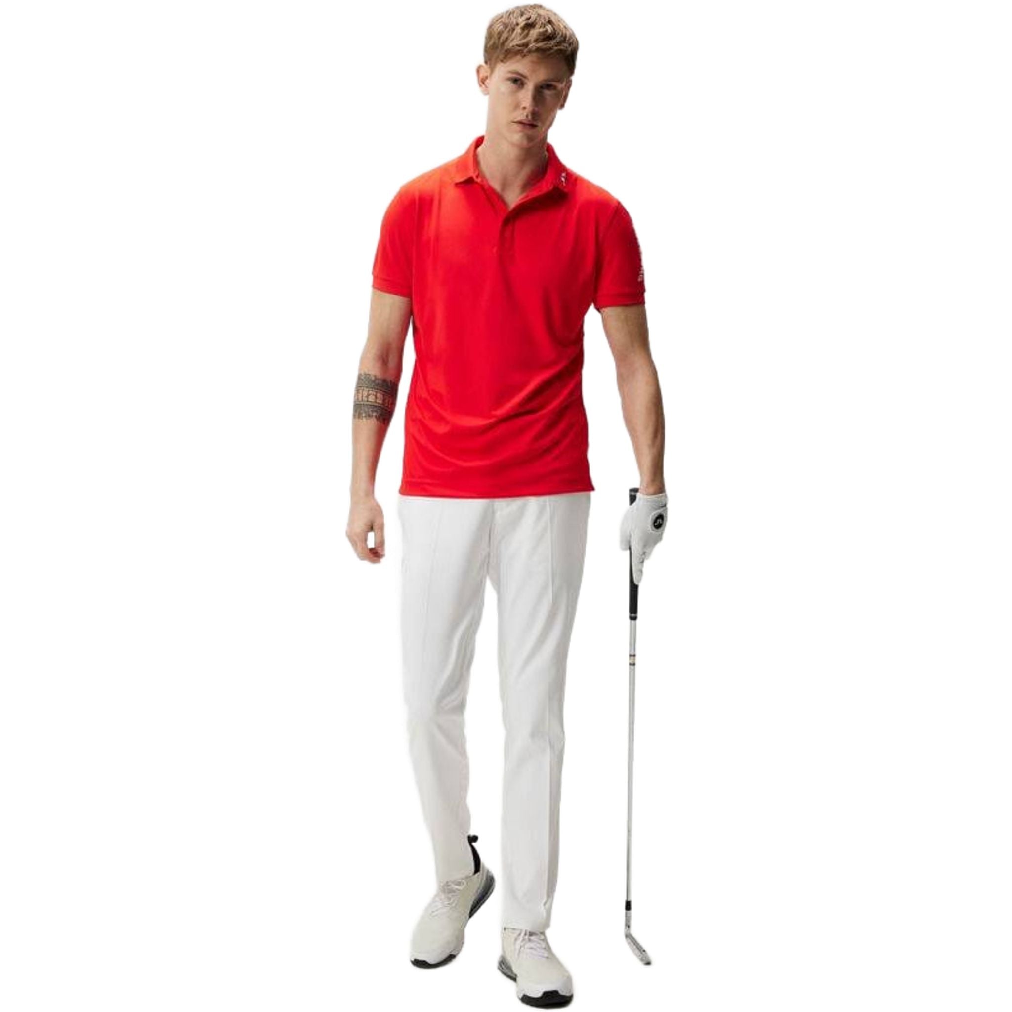 J. Lindeberg Tour Tech Reg Fit Poloshirt Herren
