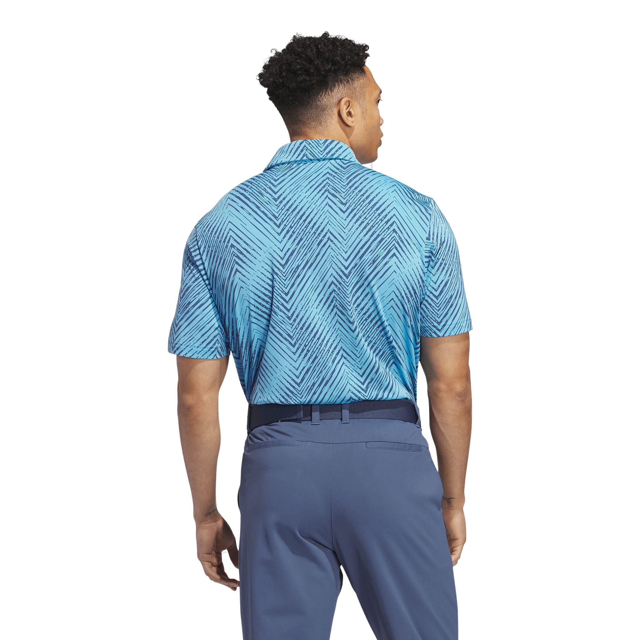 Adidas Ultimate365 Allover Print Polo Shirt Herren