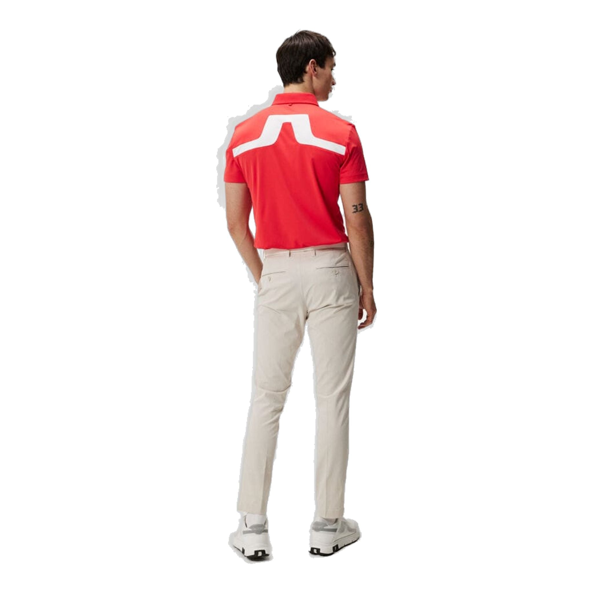 J. Lindeberg KV Tour Solid Golf Polo Herren