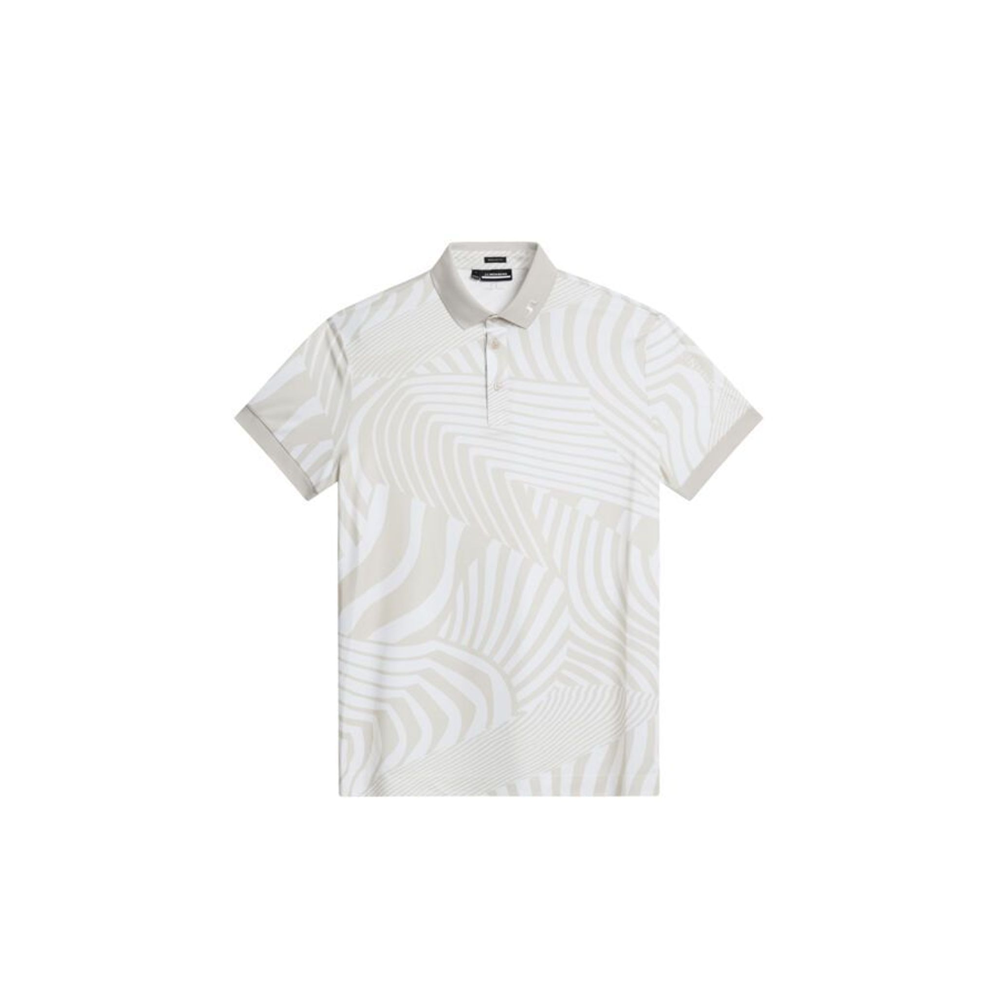 J. Lindeberg Tour Tech Reg Fit Print Polo Herren