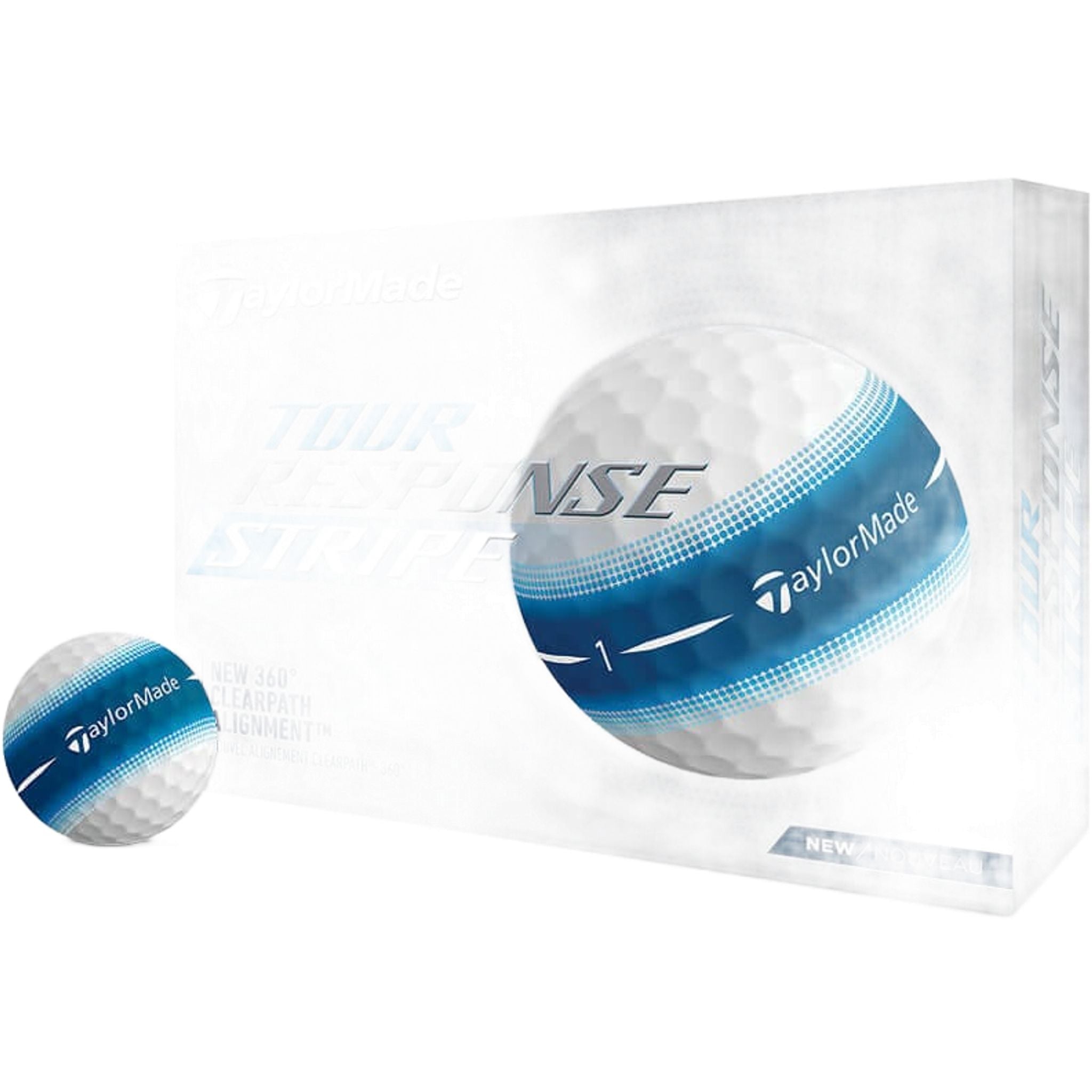 TaylorMade Tour Response Stripe Golfbälle
