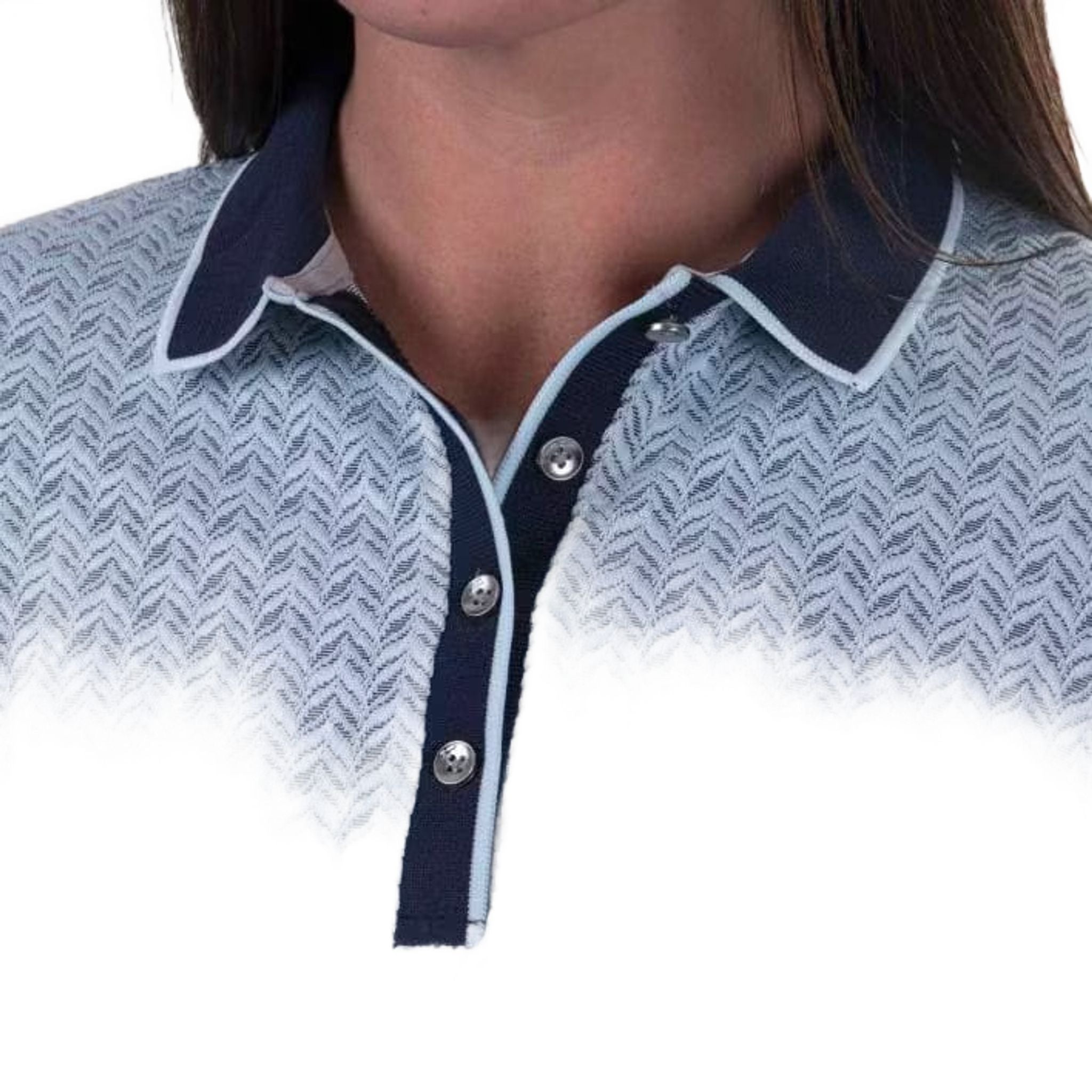 Kjus Ella Structure S/S Golfpolo Damen
