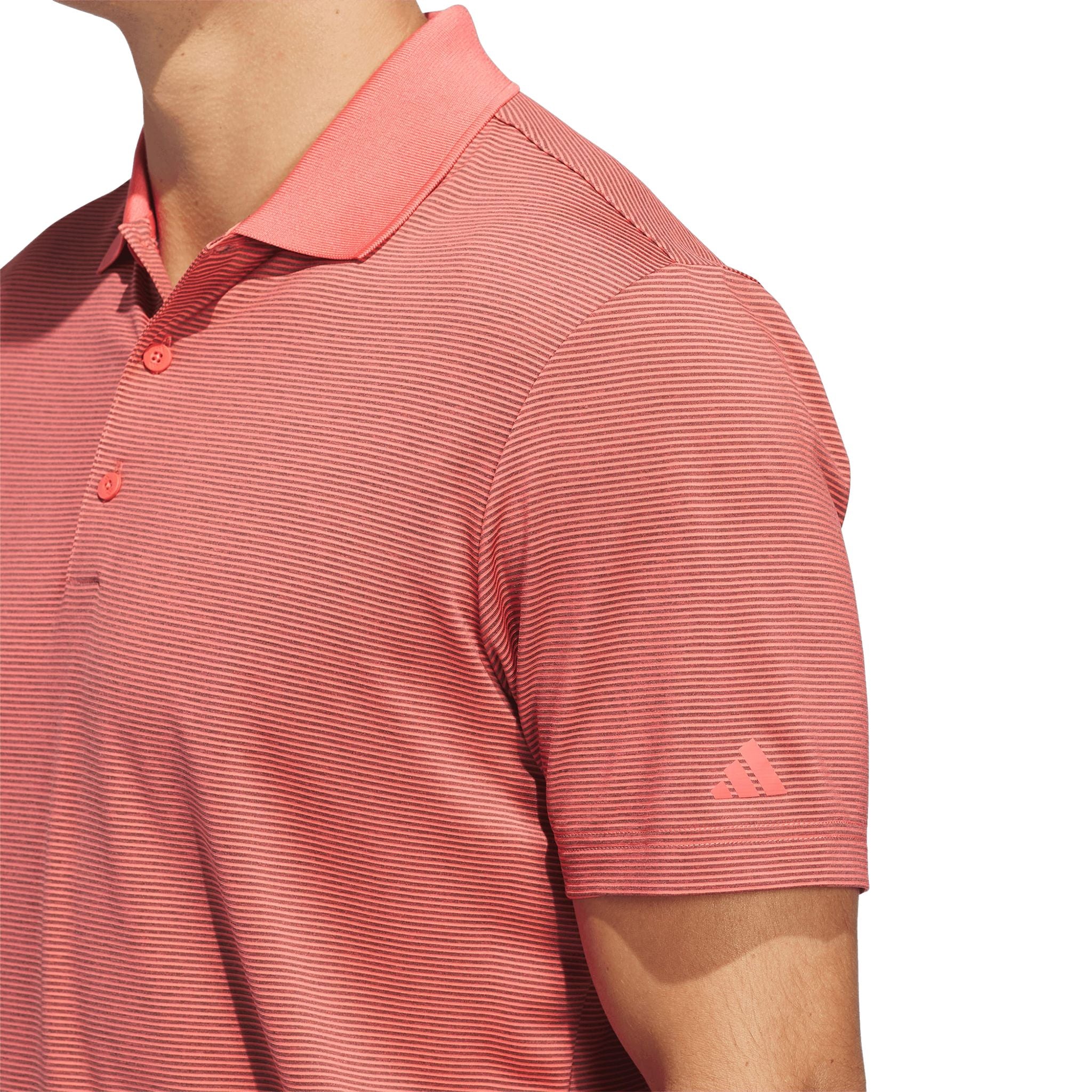 Adidas Ultimate365 Ottoman Stripe Polo Shirt Herren