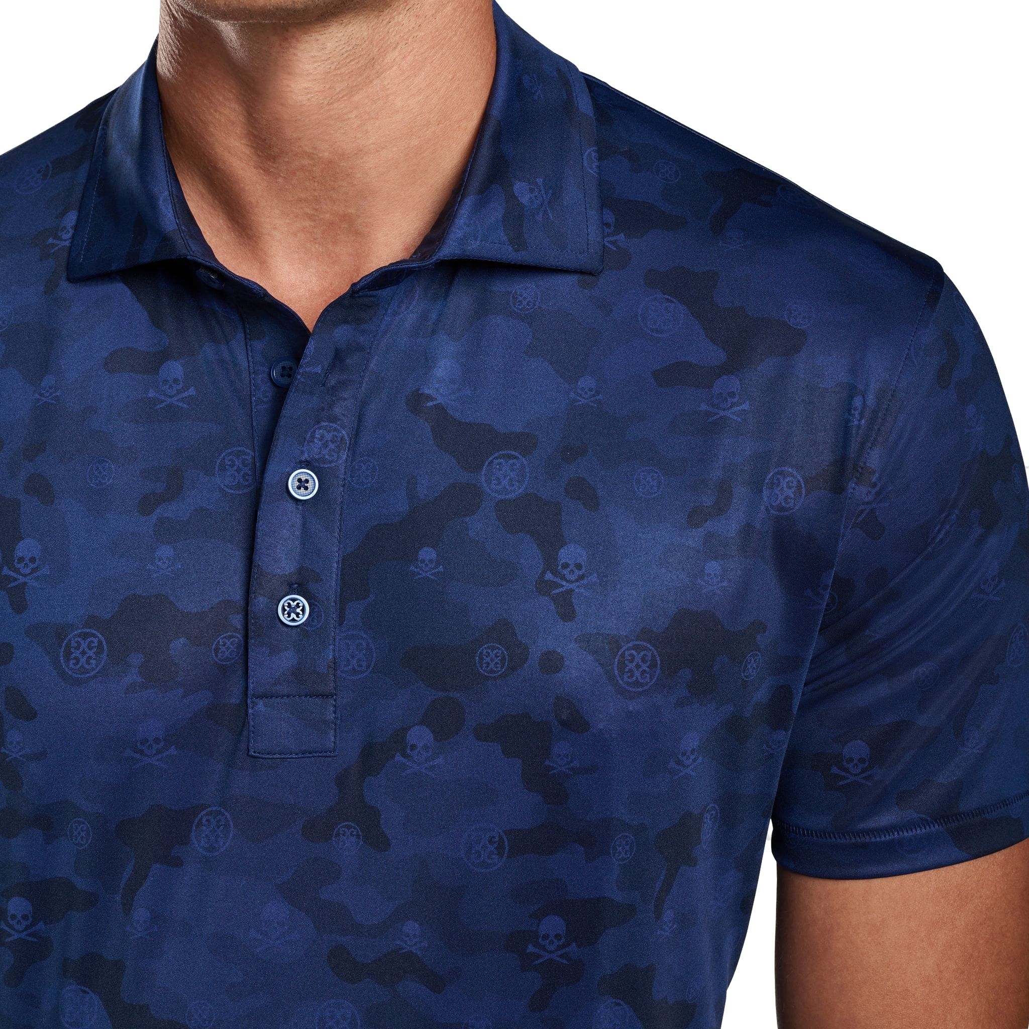 GFORE Icon Camo Jersey Golfpolo Herren