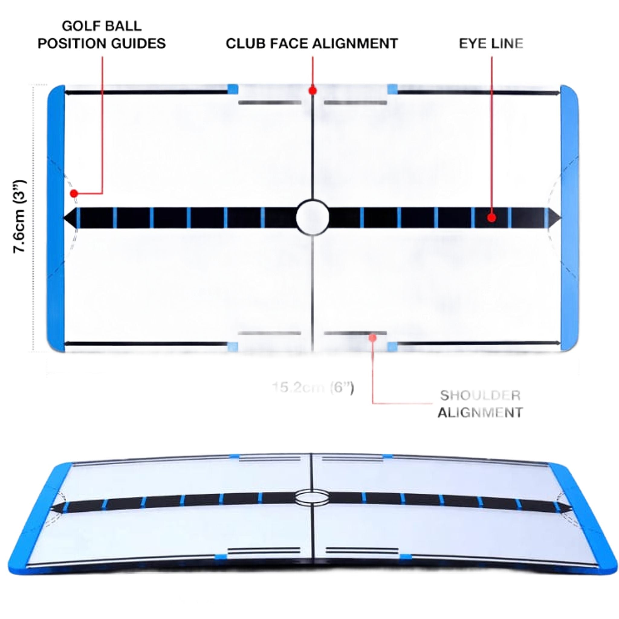 Me and My Golf Mini-MAX Putting Mirror