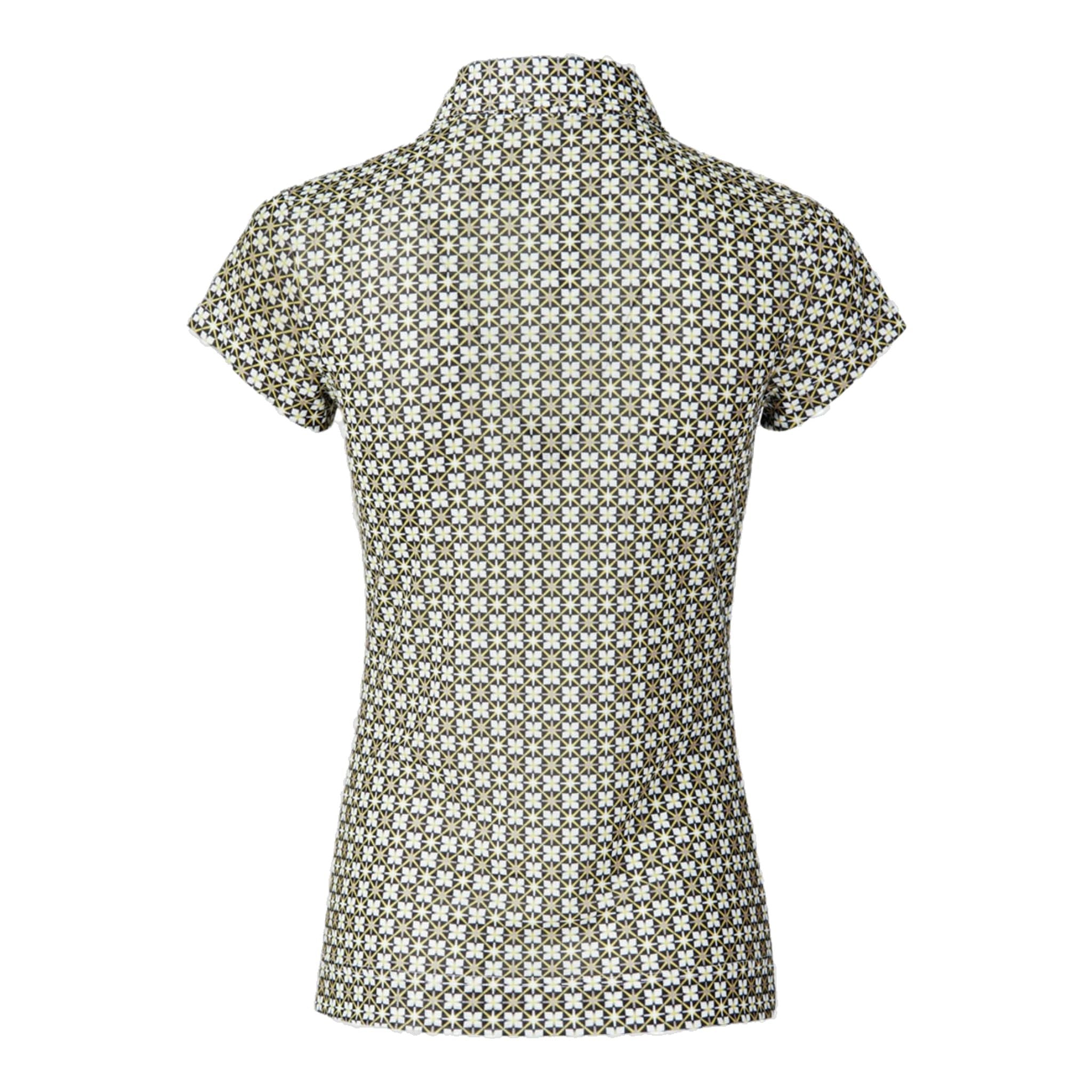 Daily Sports Daily Oron Mesh Polo Mustergelb Damen