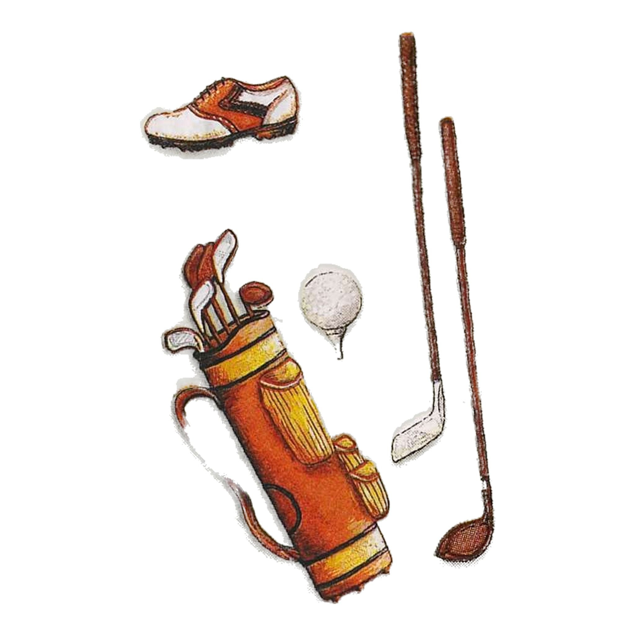 Sportiques Golfgeschenke Papiertaschentücher Classic