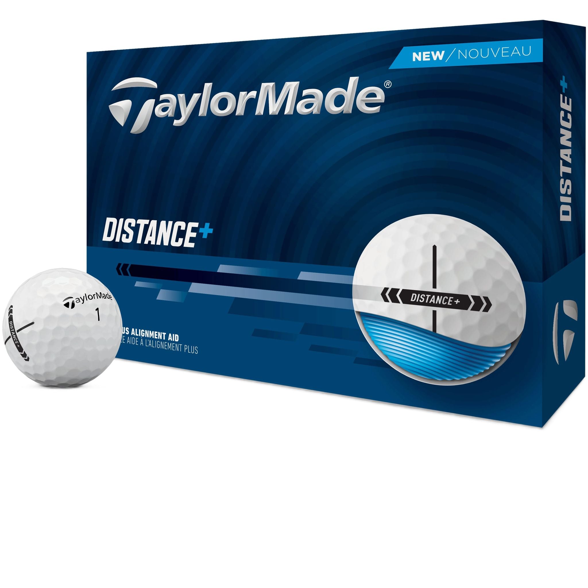 TaylorMade Distance+ Golfbälle Herren