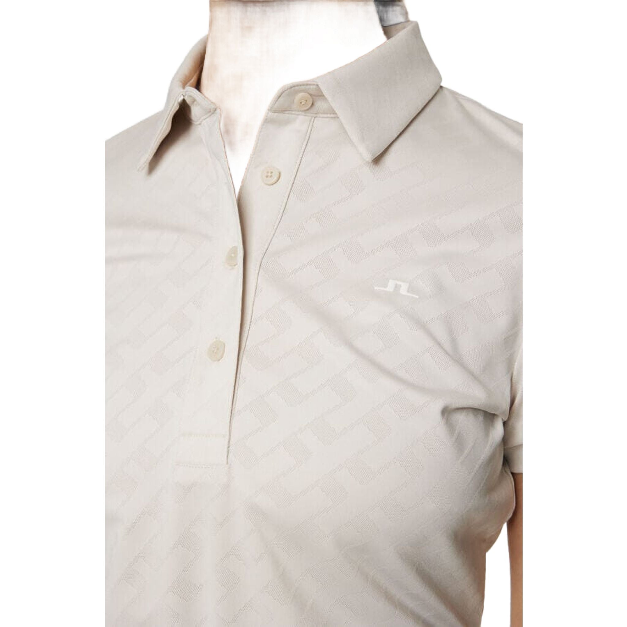 J. Lindeberg Alaya Jacquard Polo Damen