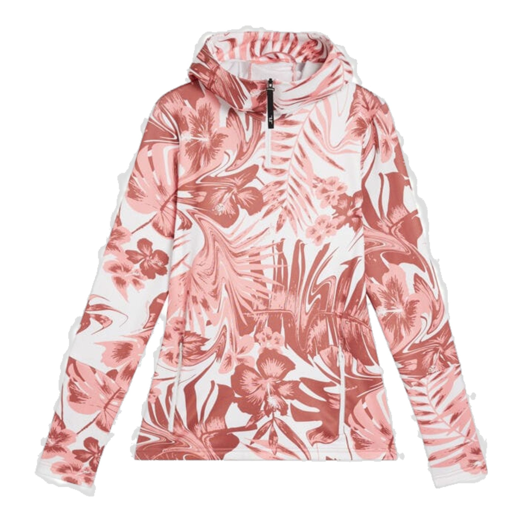 J. Lindeberg Aerial Print Quarter Hood Damen