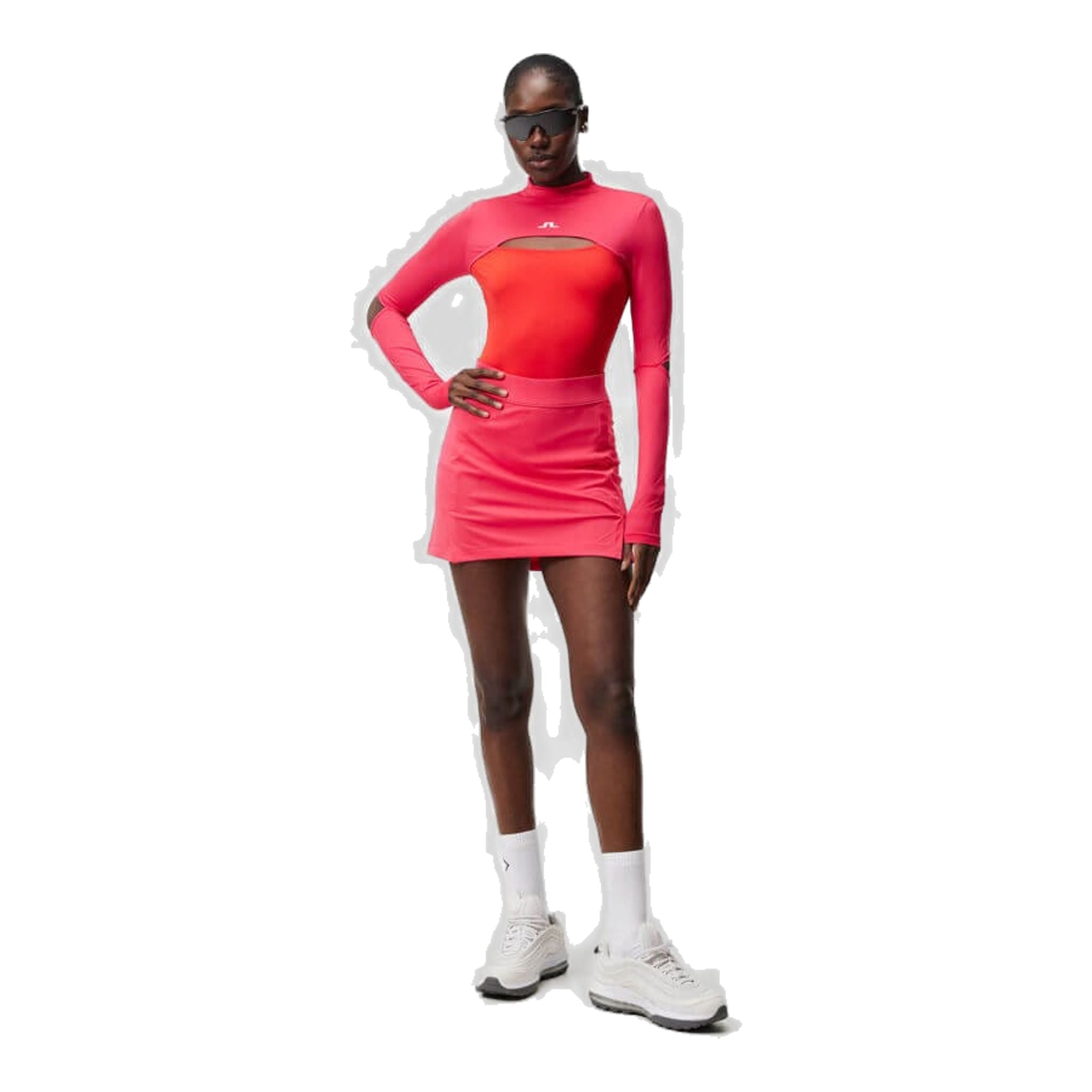 J. Lindeberg Amelie Mid Skirt Damen Azalea Damen