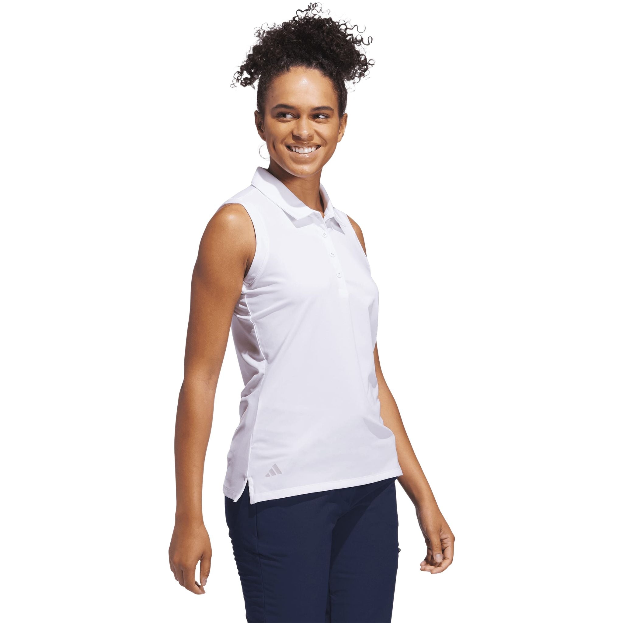 Adidas Ultimate365 Solid Sleeveless Polo Damen