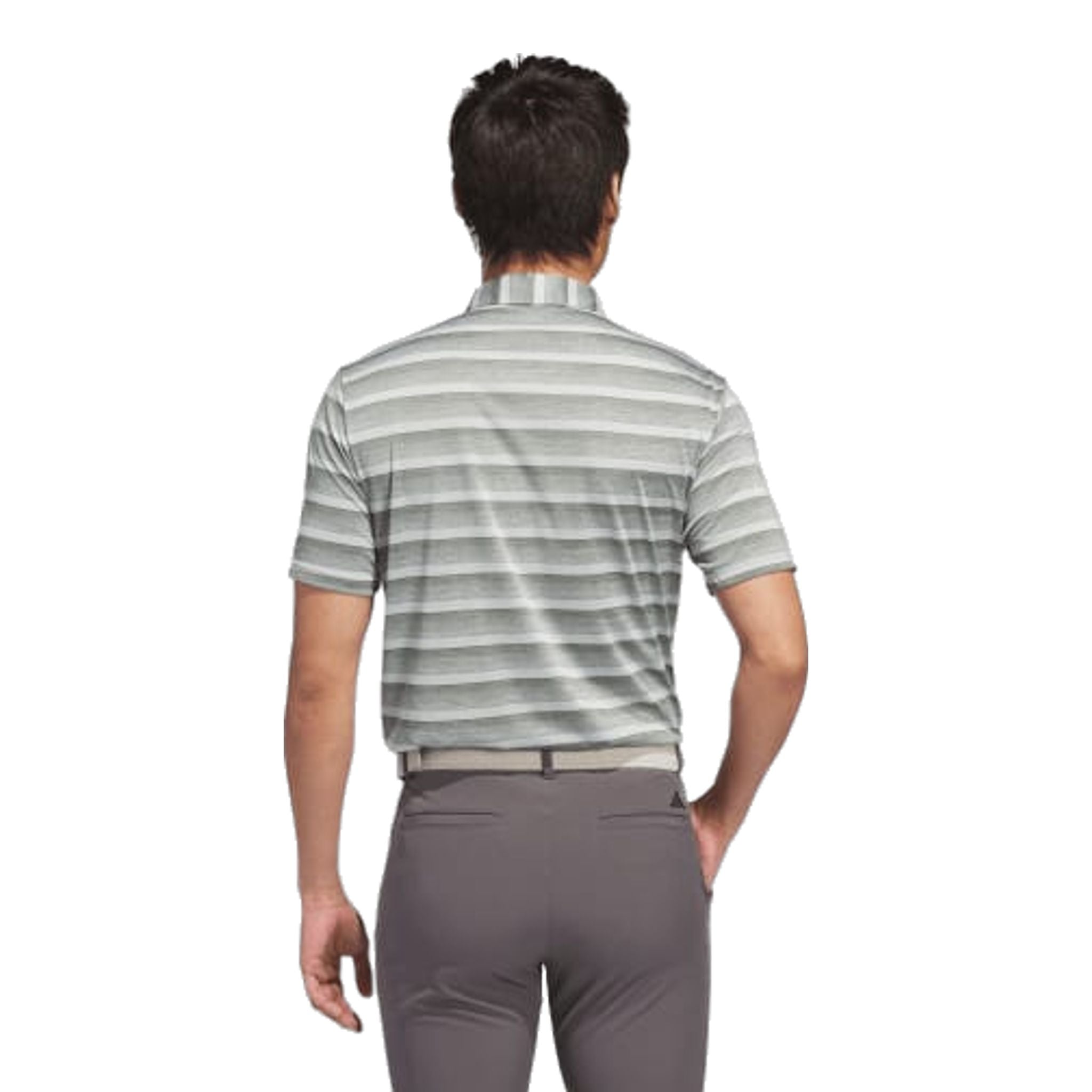 Adidas 2 Color Stripe Polo Herren