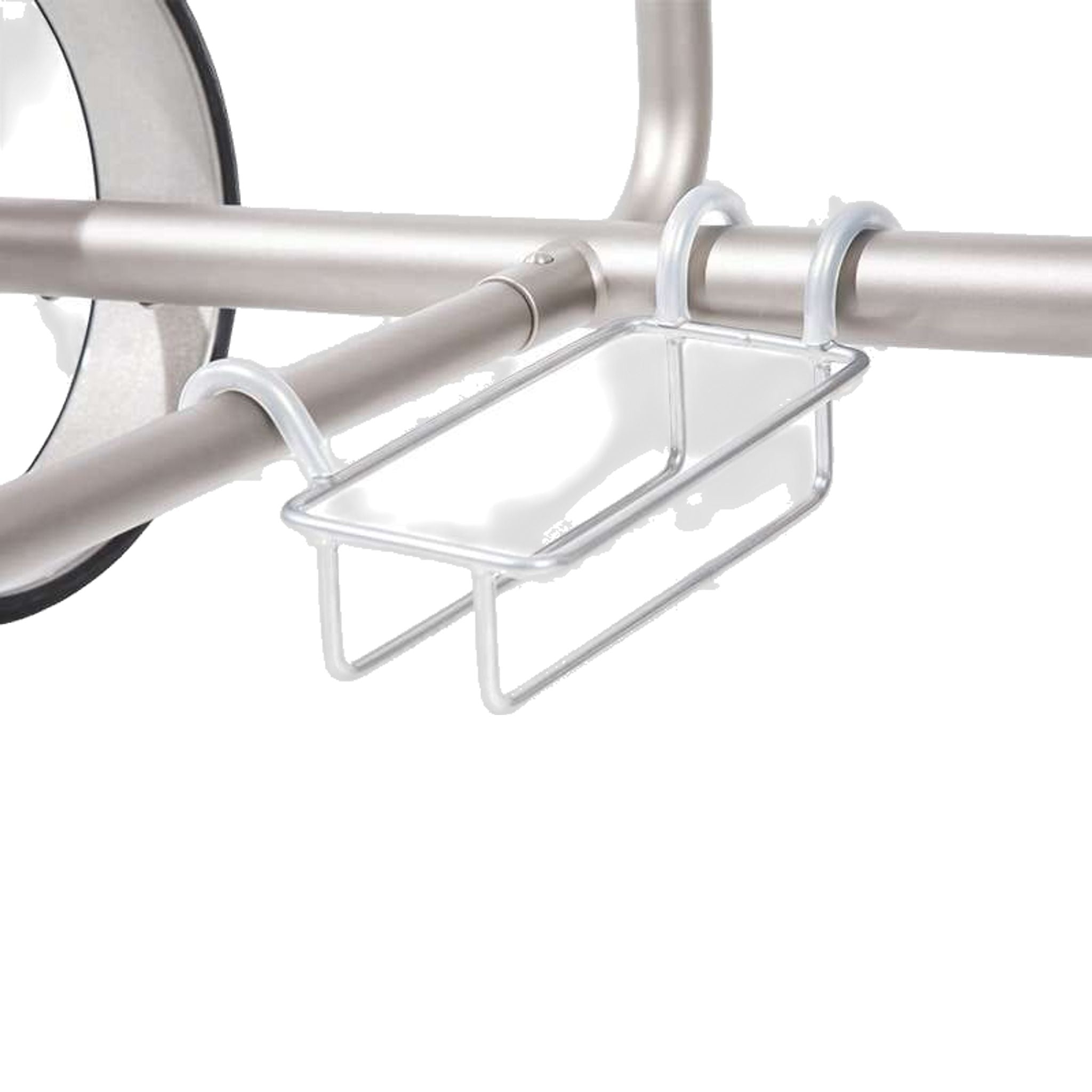 JuCad Powerpack-Akkuhalterung für Elektrocaddys aus Titan und Edelstahl