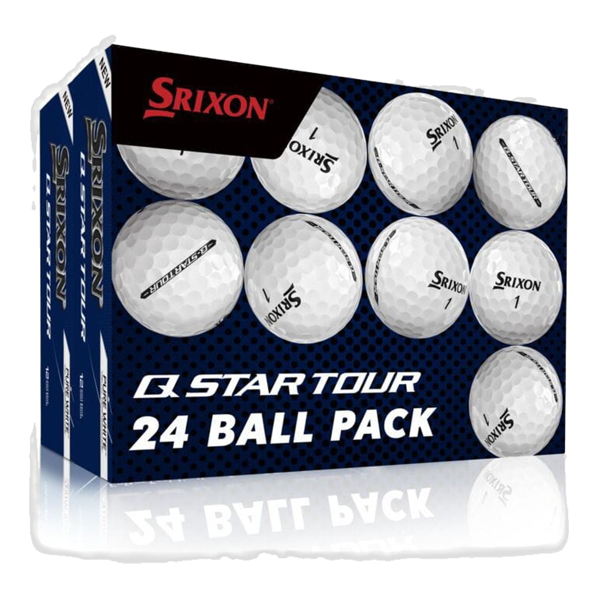 Srixon Q-Star Tour 5 Sleeved Double Pack Golfbälle