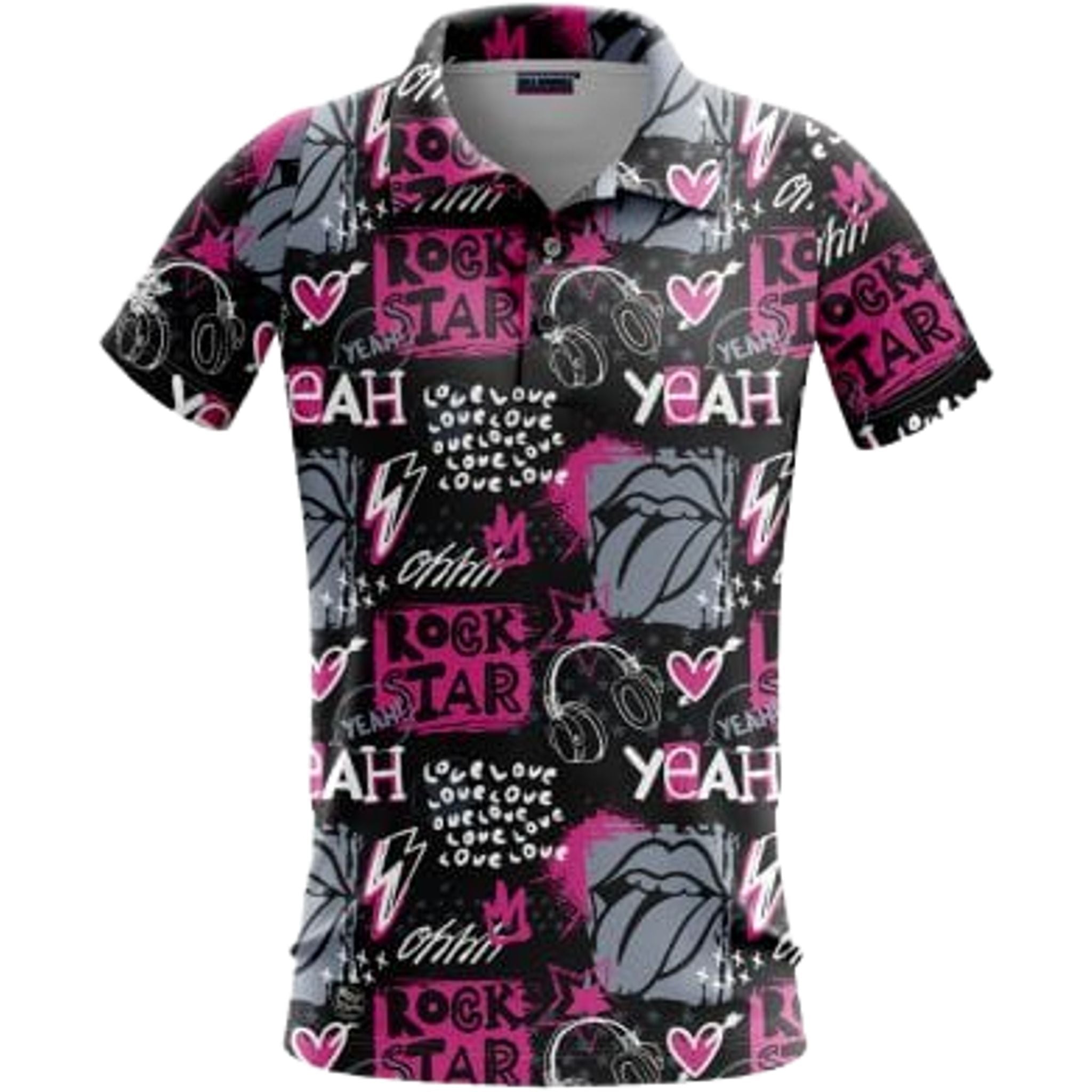 Golf Rowdies Rockstar Polo Damen