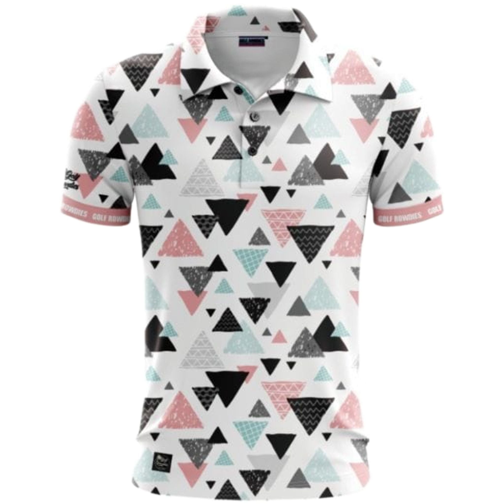 Golf Rowdies Triangles Polo Herren
