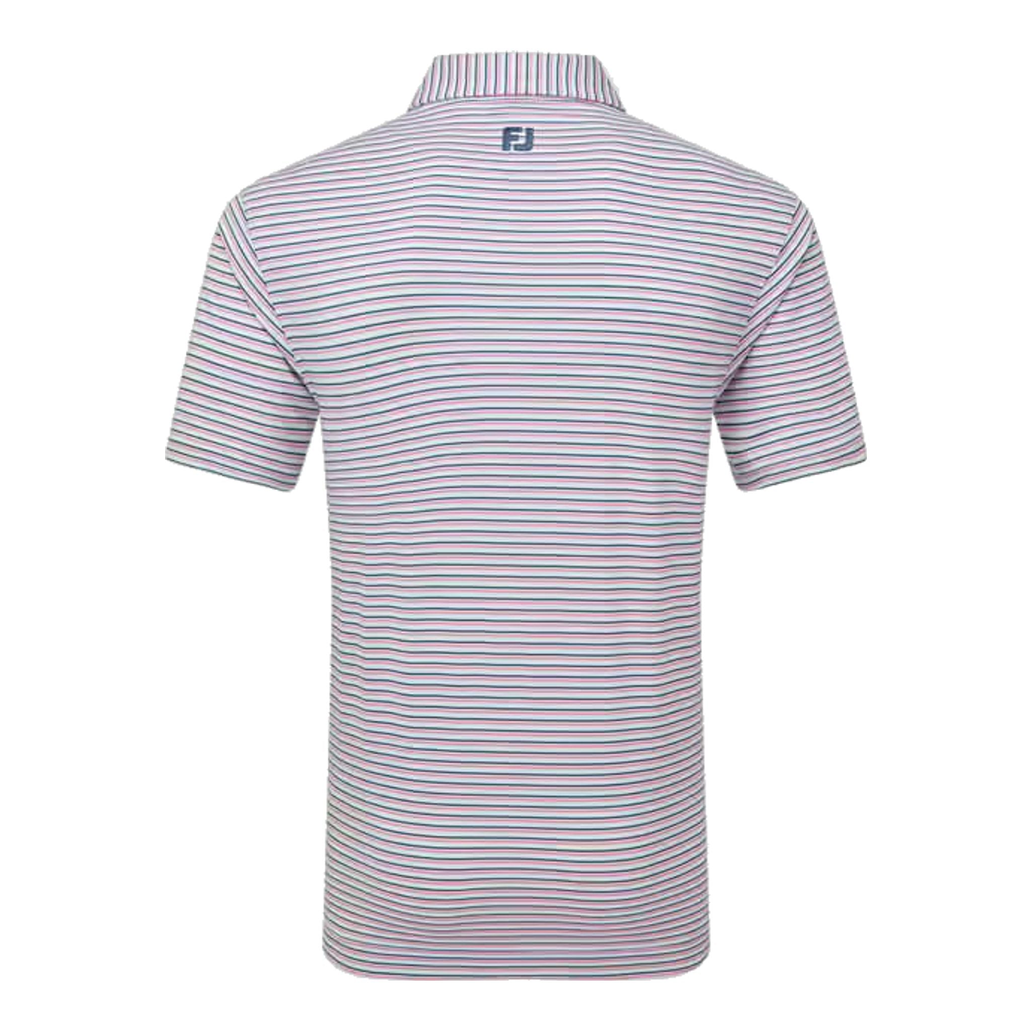 Footjoy Balance Stripe Lisle Polo Herren