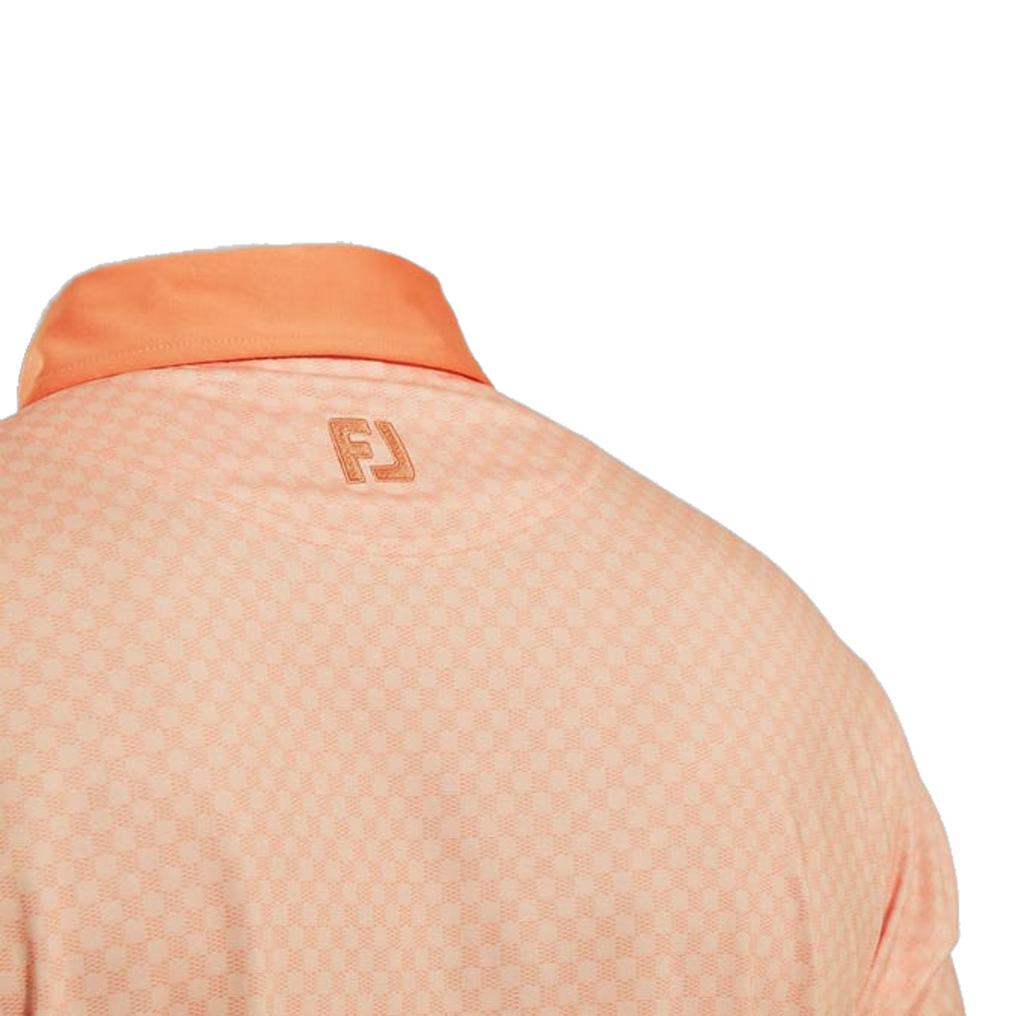 Footjoy Checker Jacquard Polo Herren