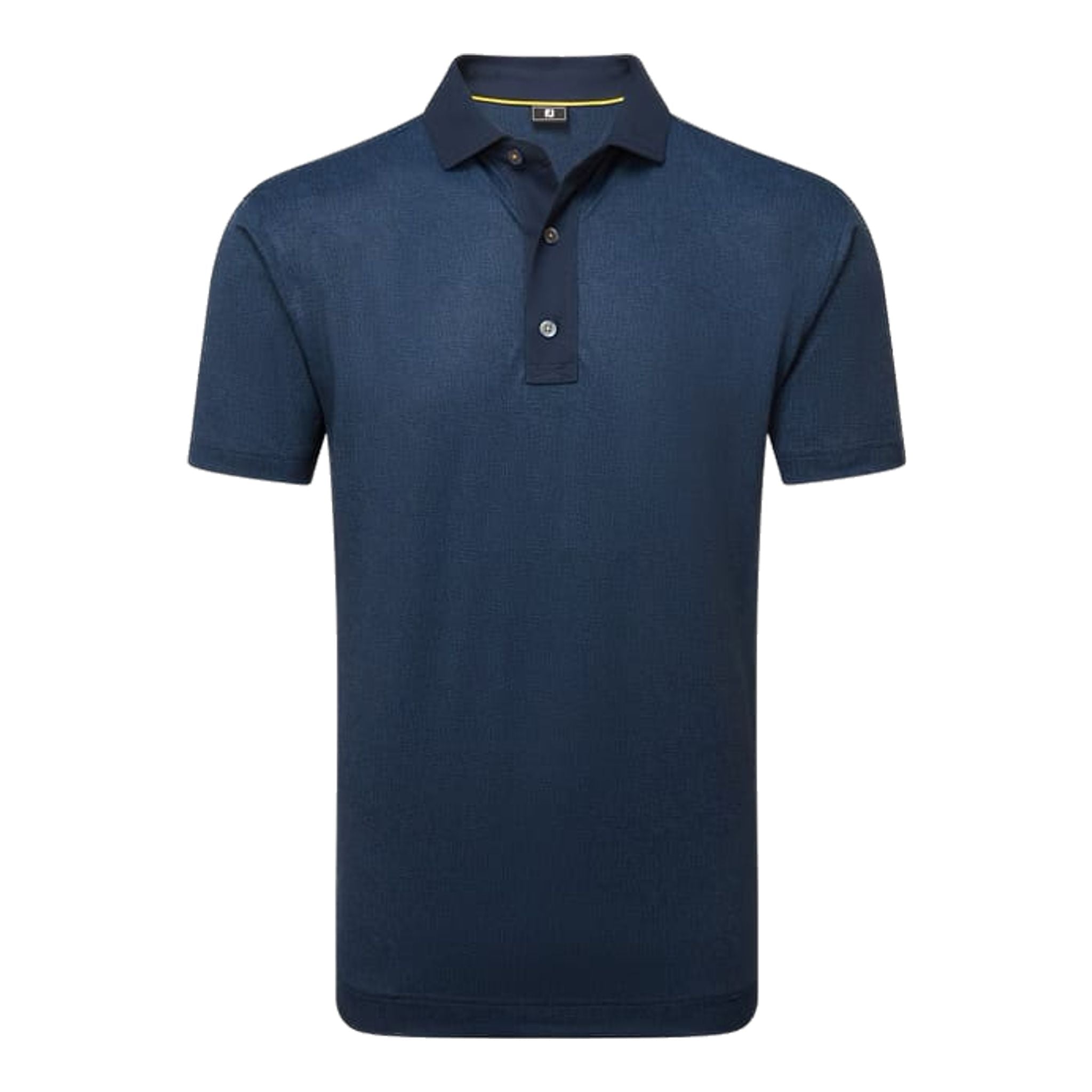 Footjoy Etched Texture Print Polo Herren