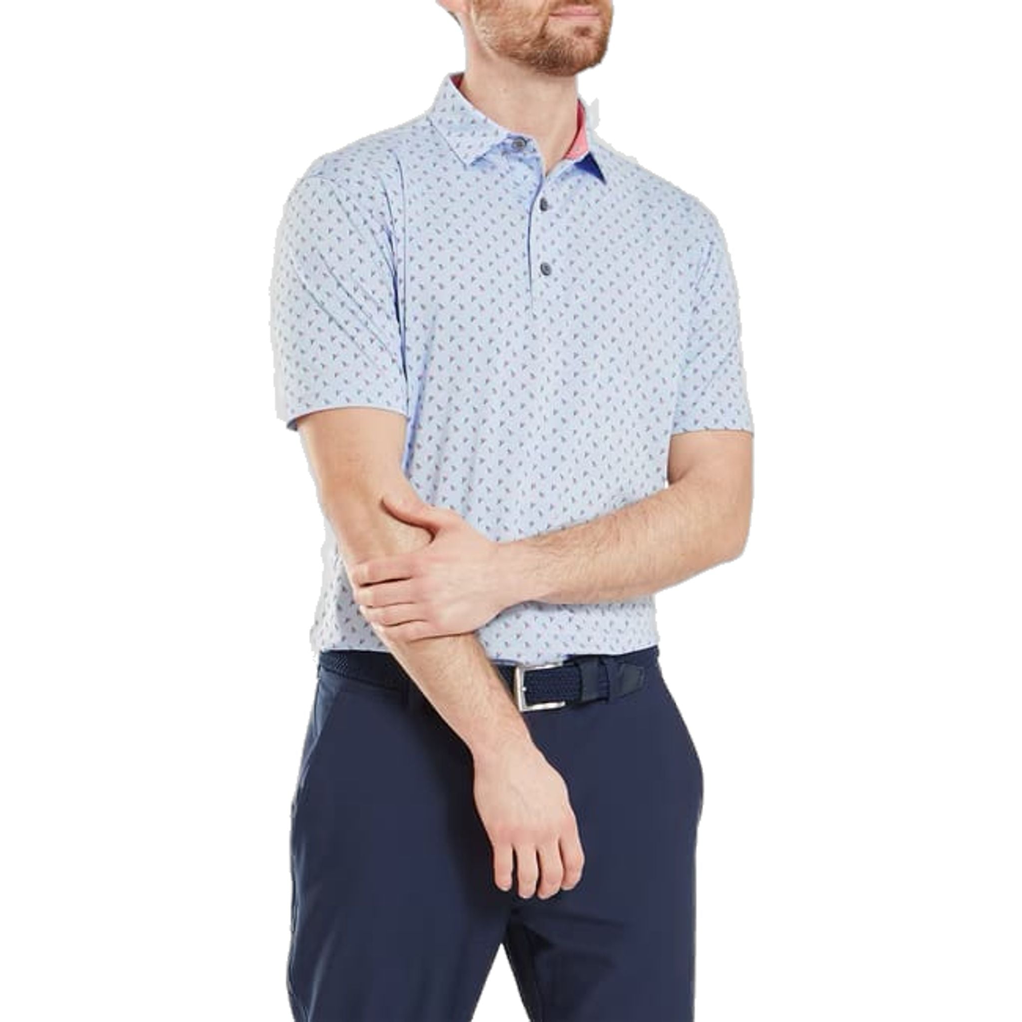 Footjoy Flower Bud Polo Herren