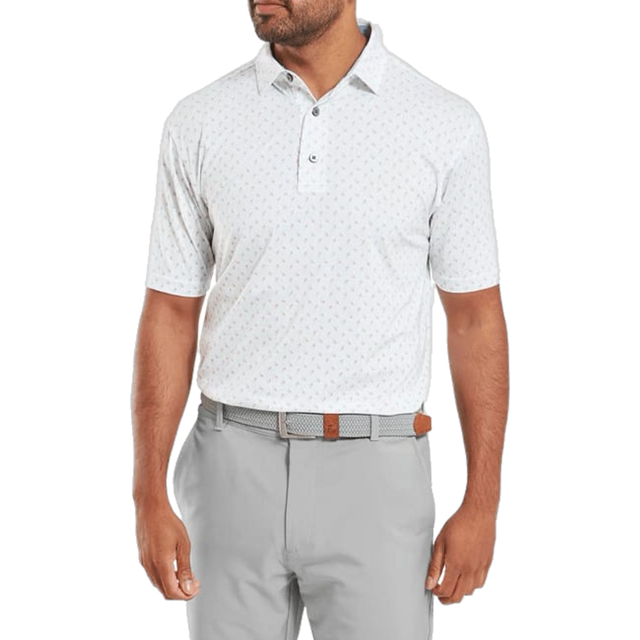 Footjoy Flower Bud Polo Herren