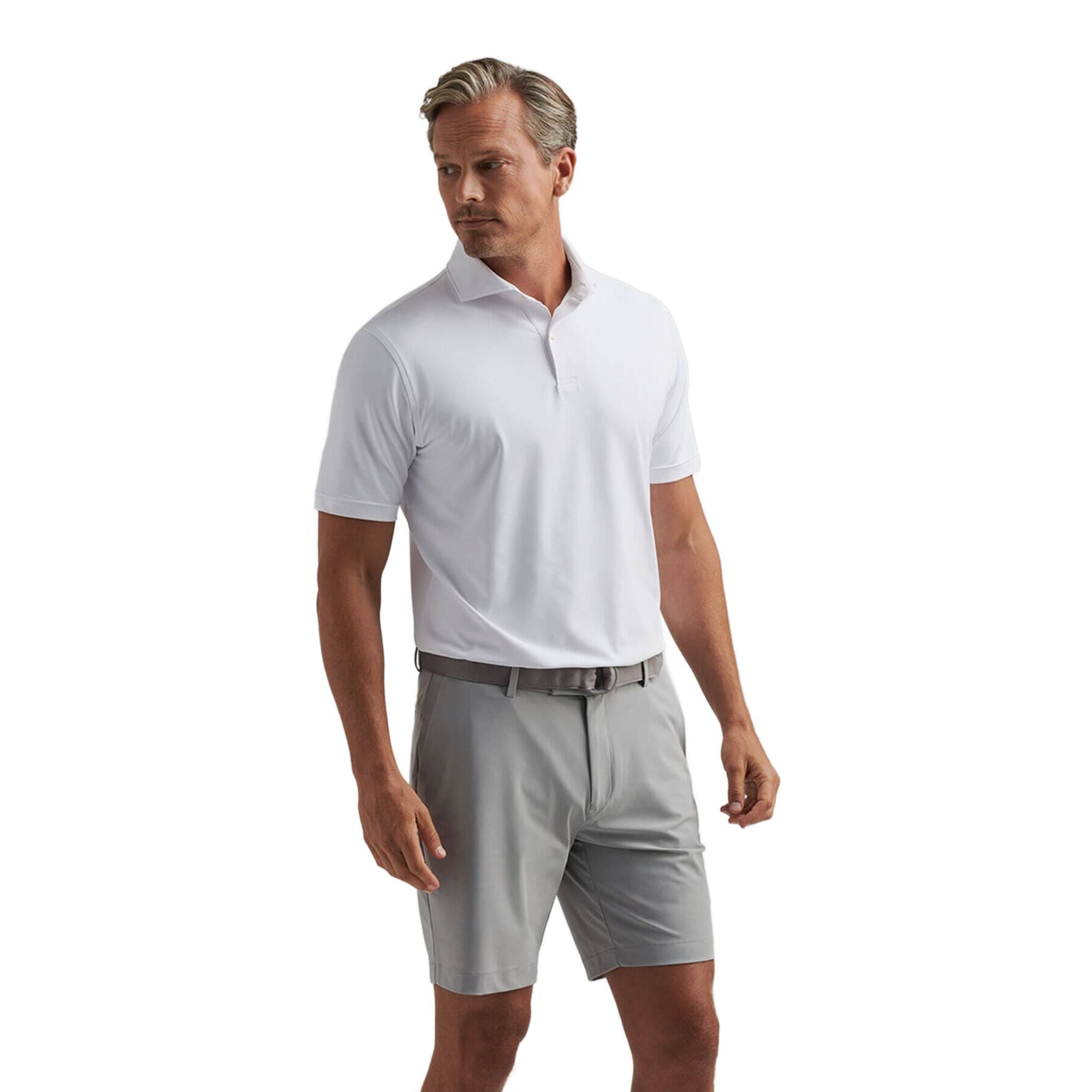 Peter Millar Solid Performance Jersey Polo Herren