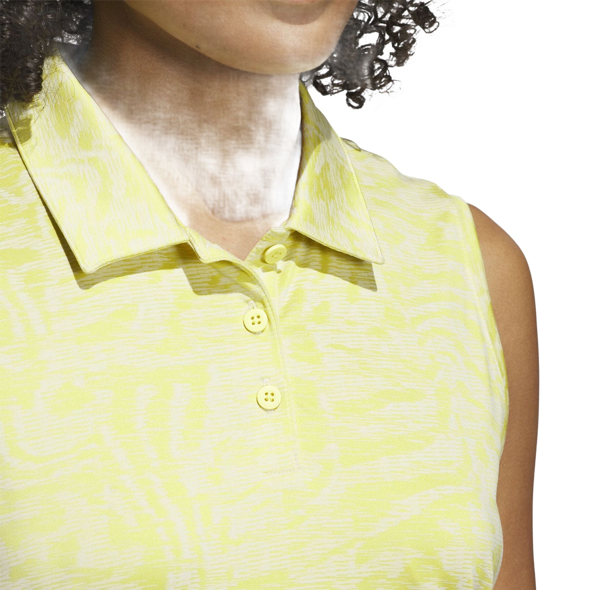 Adidas Ultimate365 Jacquard Sleeveless Polo Damen