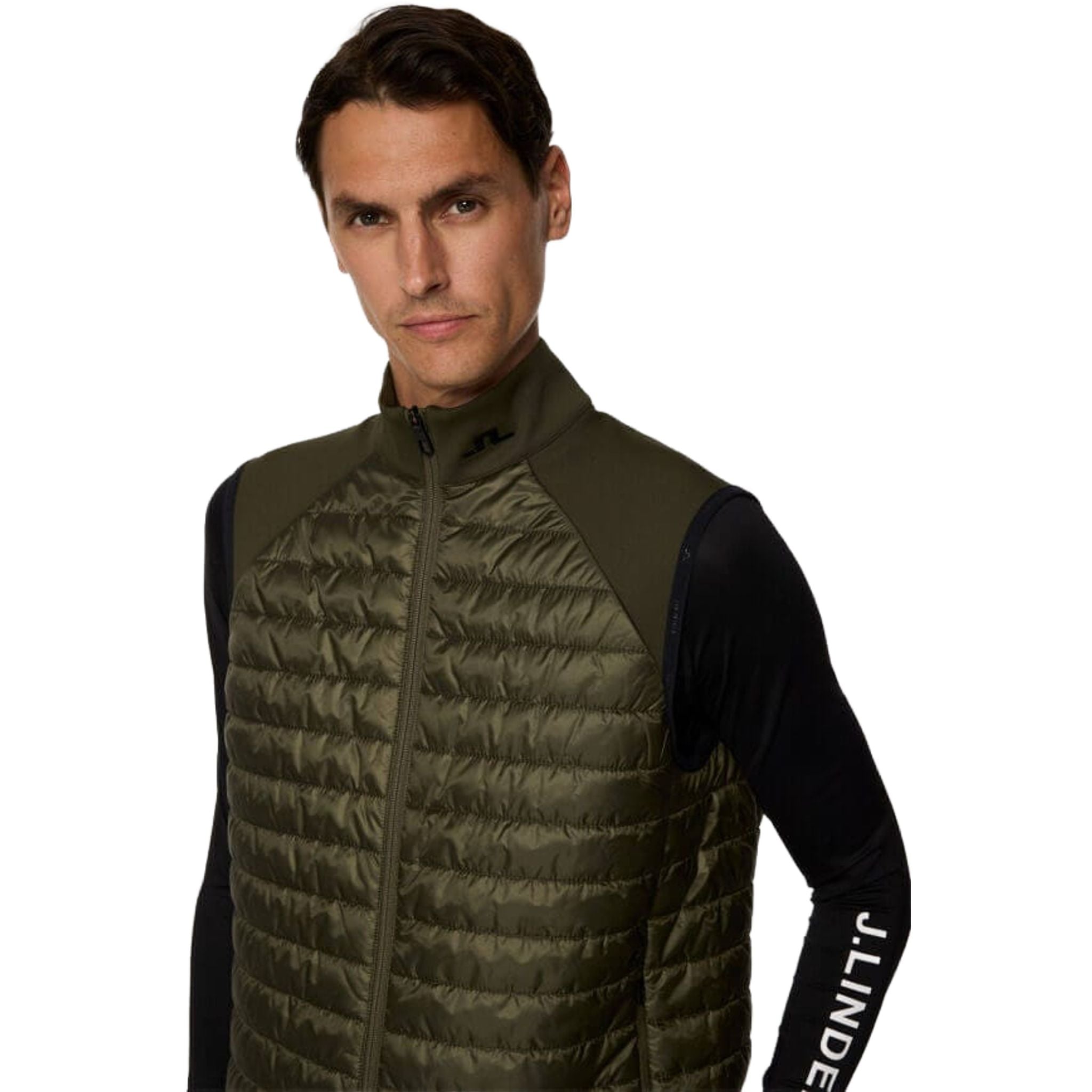 J. Lindeberg Hayden Quilt Hybrid Weste Herren