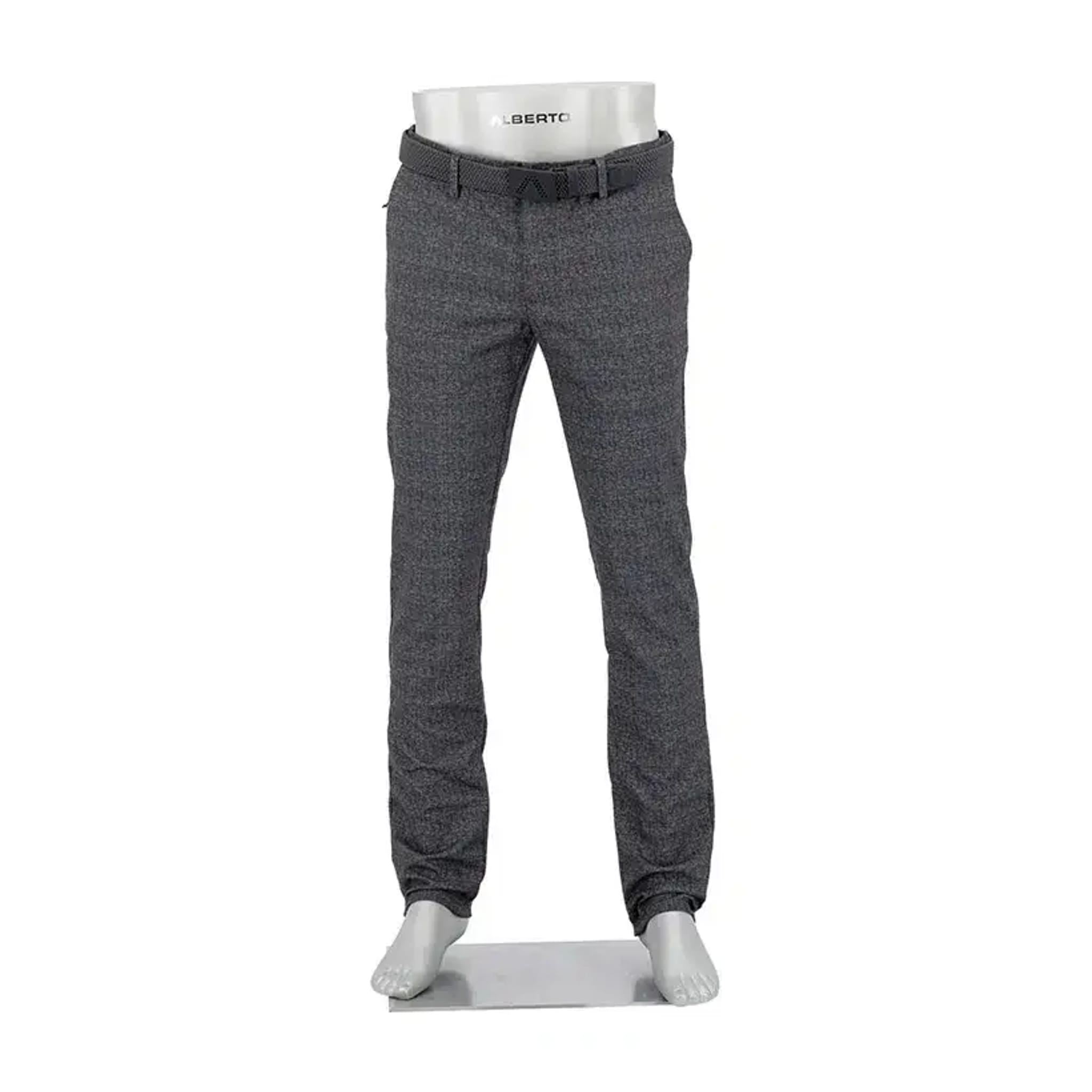 Alberto Rookie-7 Jersey Check Golfhose Herren