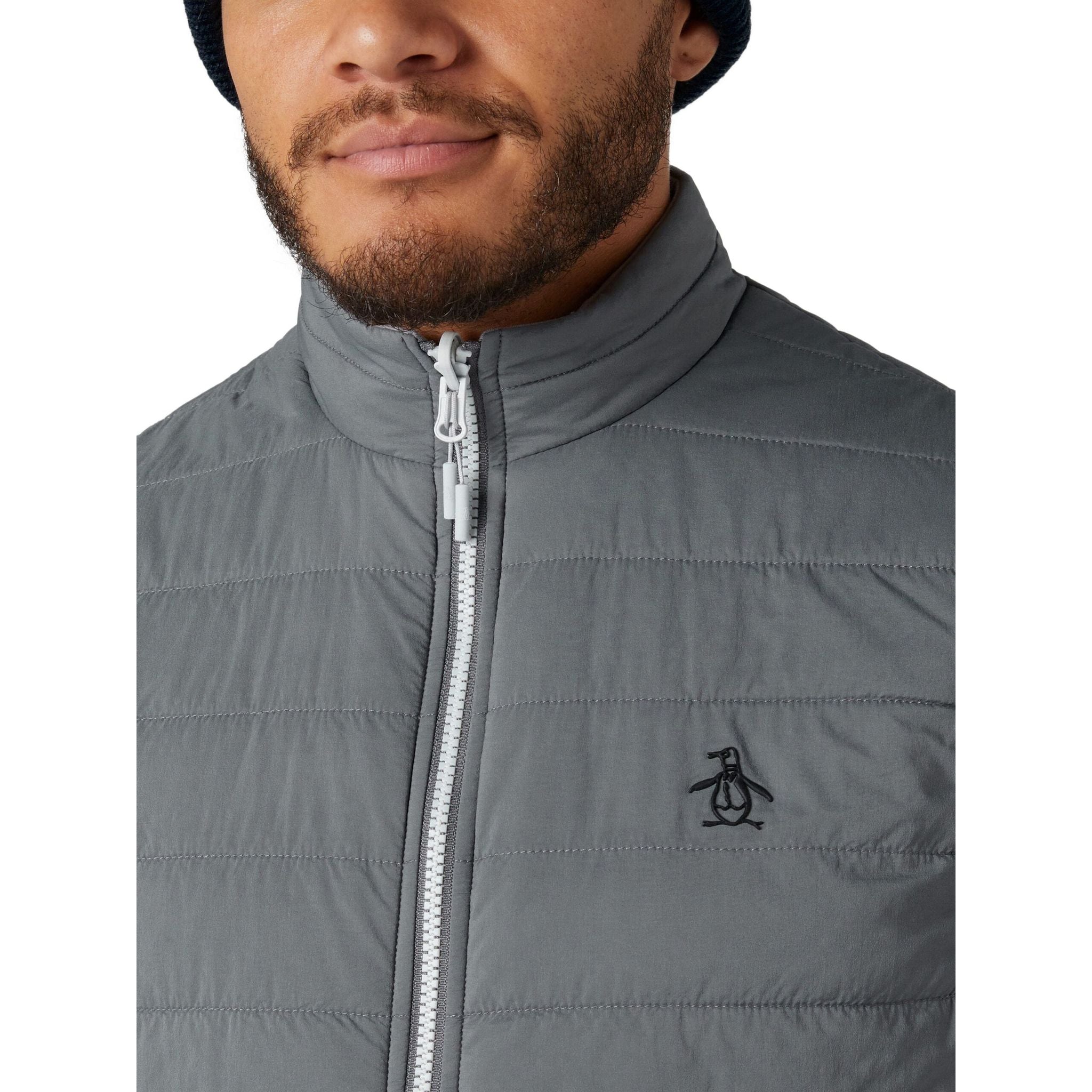 Original Penguin Reversible Insulated Weste Herren