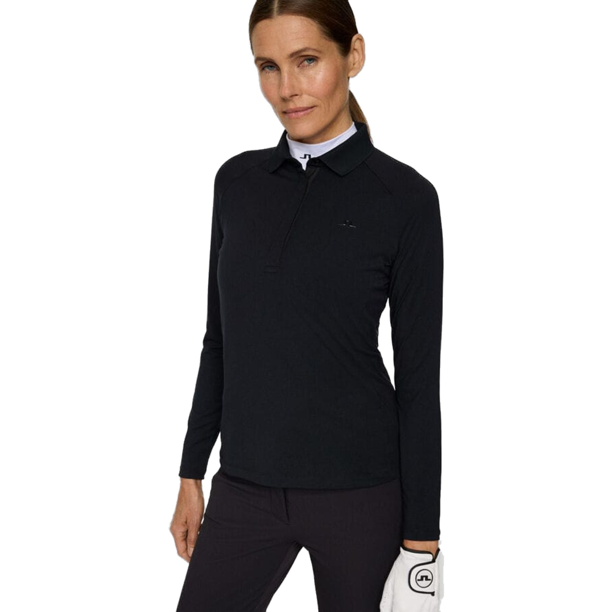 J. Lindeberg Flor Long Sleeve Polo Damen