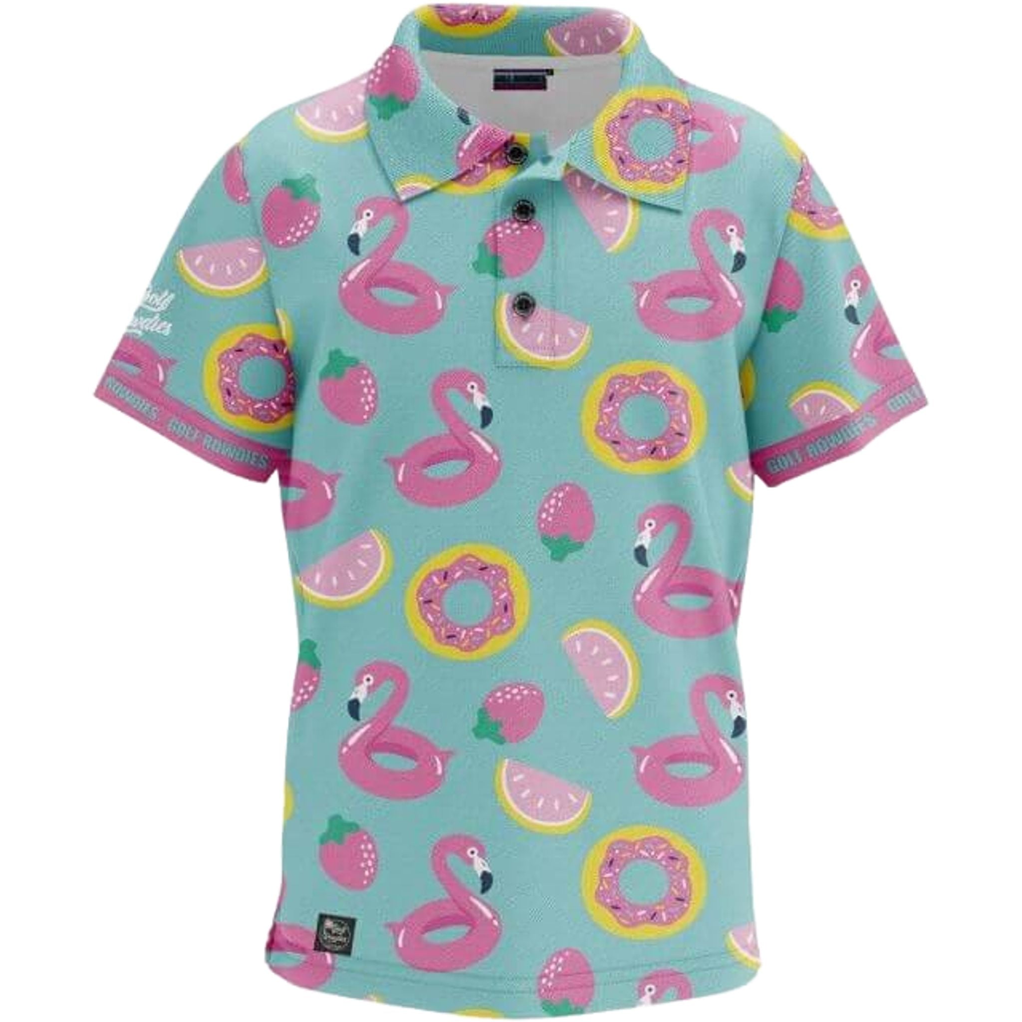 Golf Rowdies Donut Junior Polo
