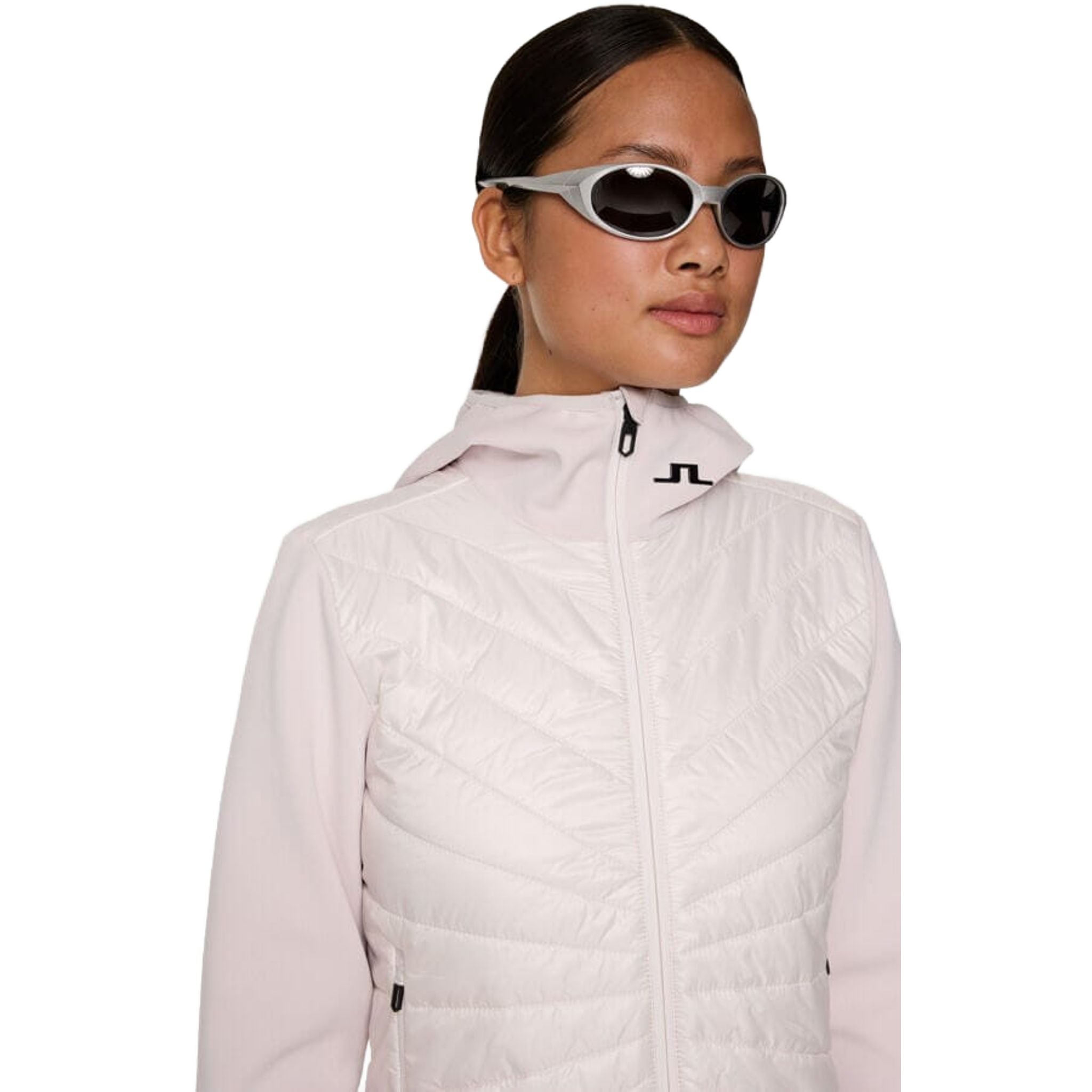 J. Lindeberg Madde Quilt Hybrid Kapuzenjacke Damen